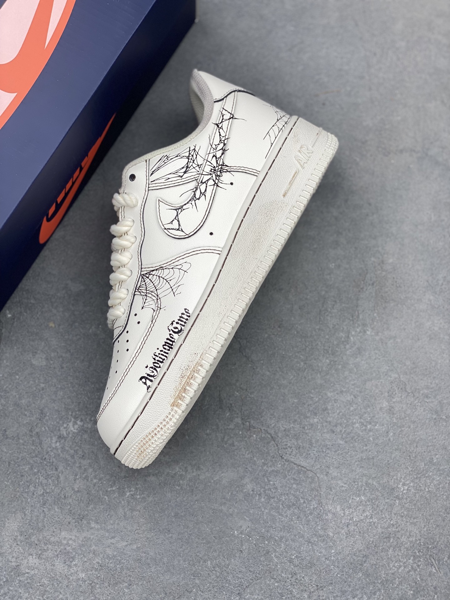 Nike Air Force 1 '07 Low Sneakers Limited Edition - Gothic Time Design 8 i1744228503780 6228 0 6