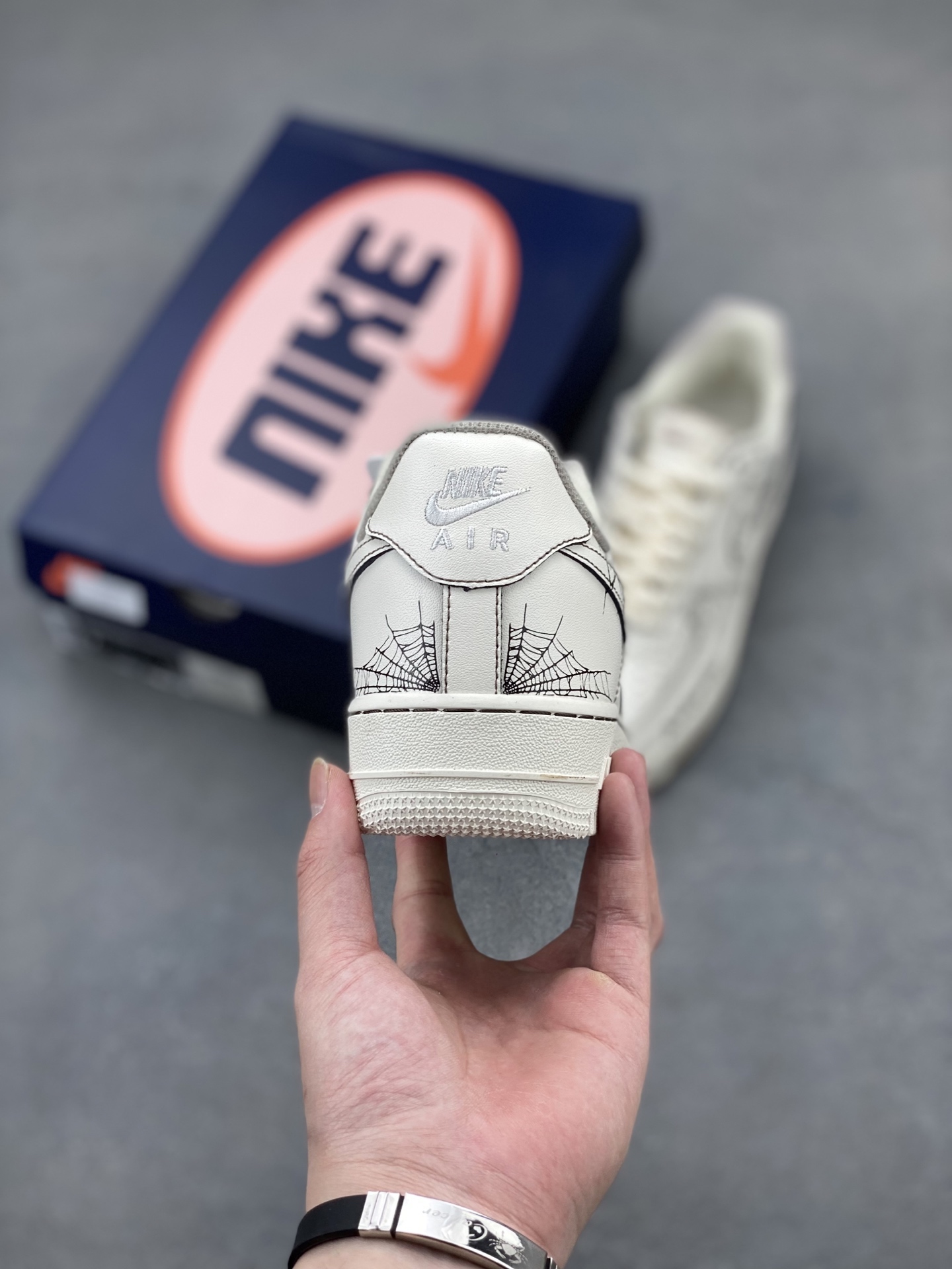 Nike Air Force 1 '07 Low Sneakers Limited Edition - Gothic Time Design 5 i1744228504470 8489 0 3