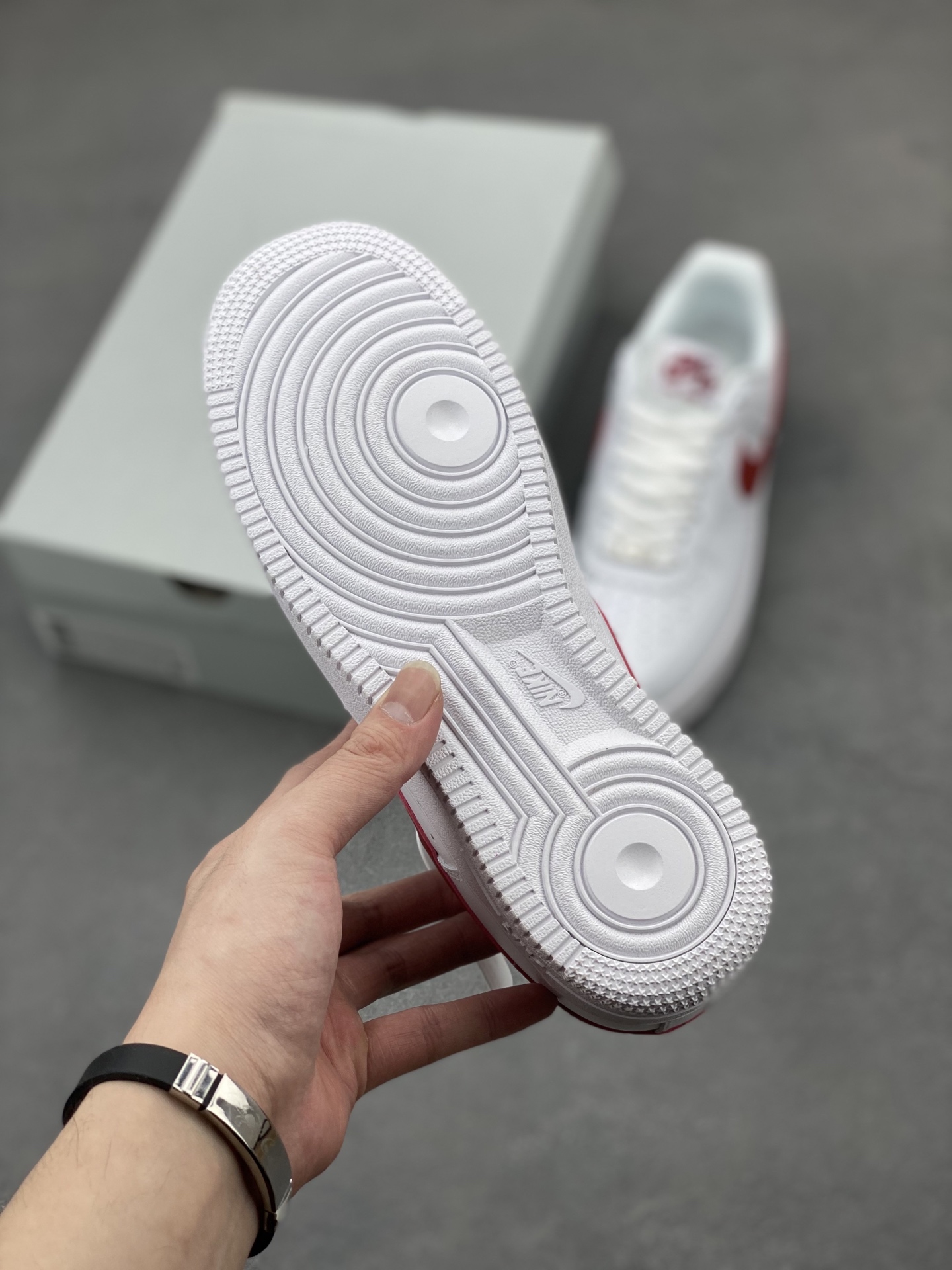 Nike Air Force 1 Low White Red Casual Sneakers DX5883-102 7 i1744315592362 4301 0 5