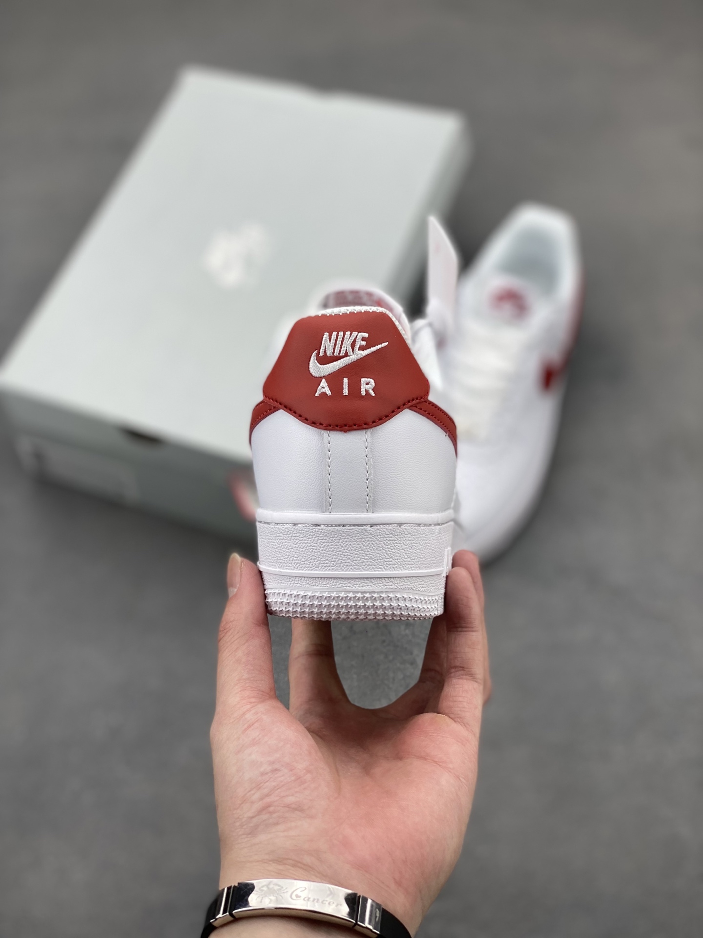 Nike Air Force 1 Low White Red Casual Sneakers DX5883-102 5 i1744315596321 3565 0 3
