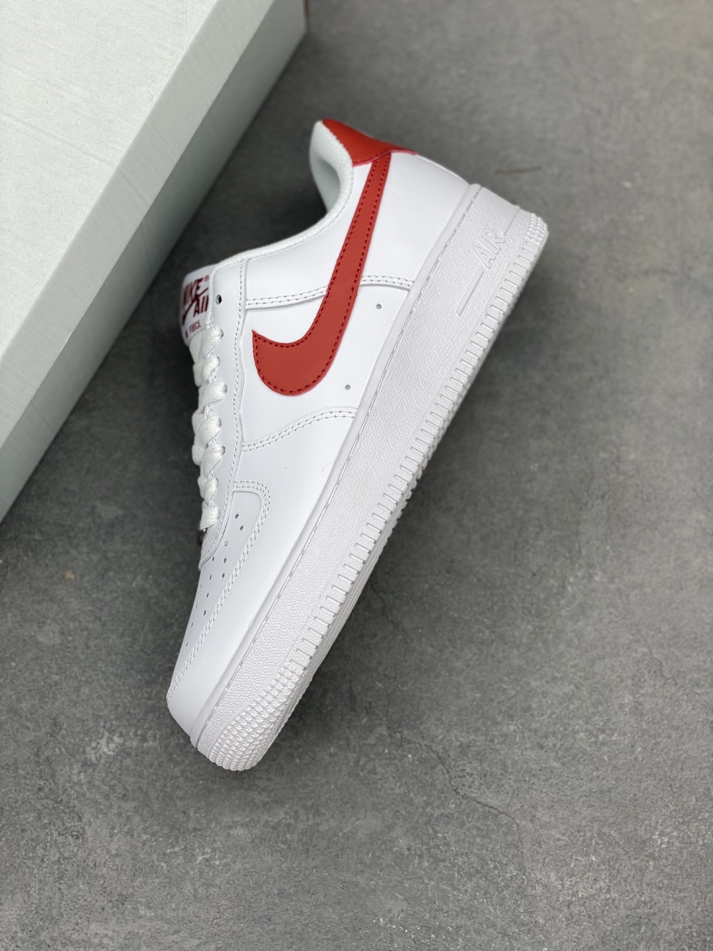 Nike Air Force 1 Low White Red Casual Sneakers DX5883-102 8 i1744315596326 3727 0 6