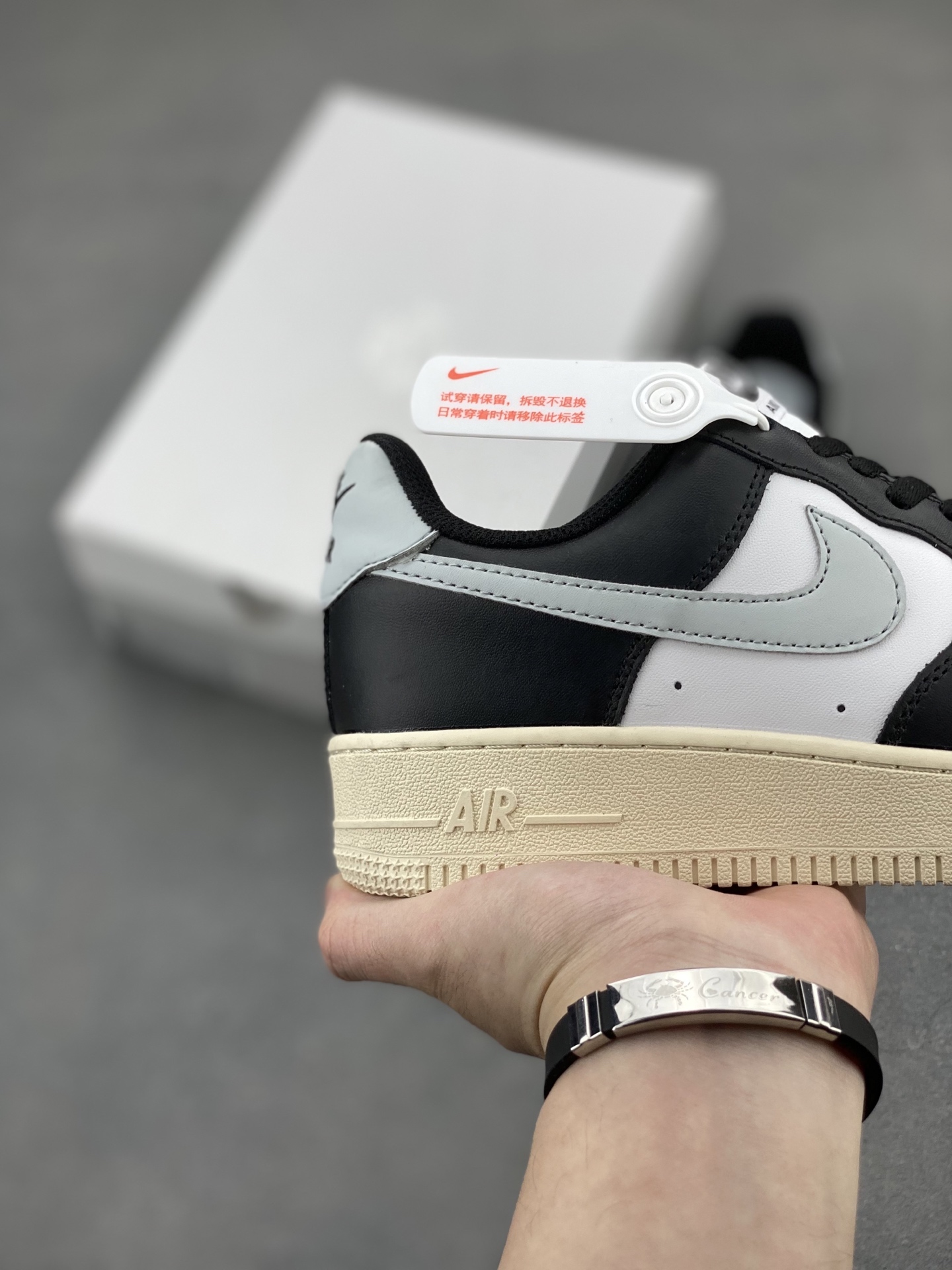 Nike Air Force 1 Low Black White Casual Sneakers FQ6848-101 6 i1744315664463 9360 0 4