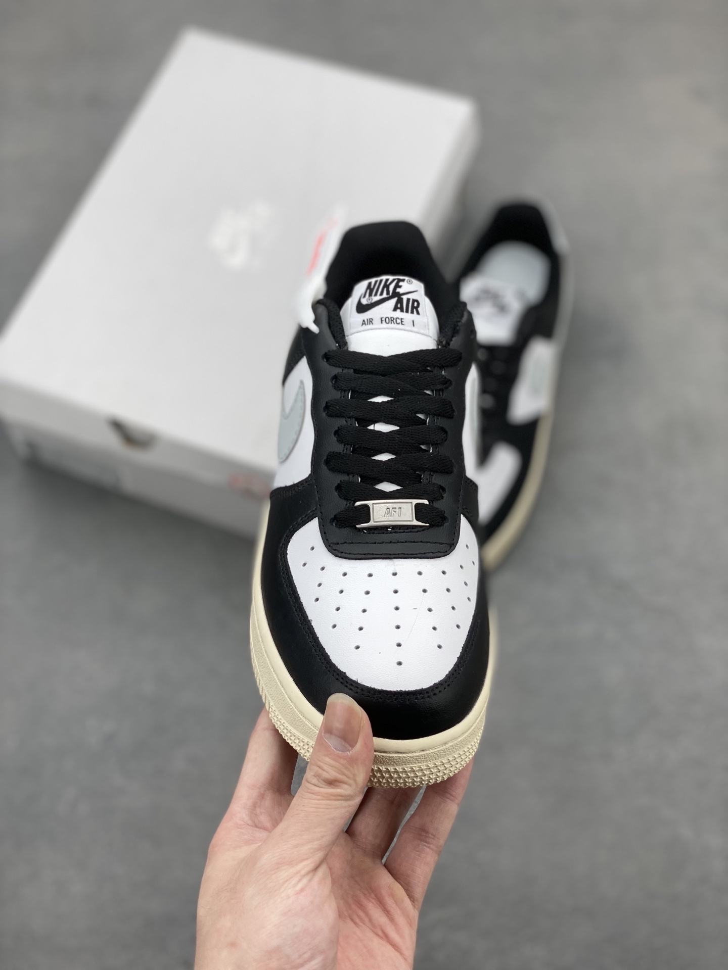 Nike Air Force 1 Low Black White Casual Sneakers FQ6848-101 3 i1744315667725 4642 0 1