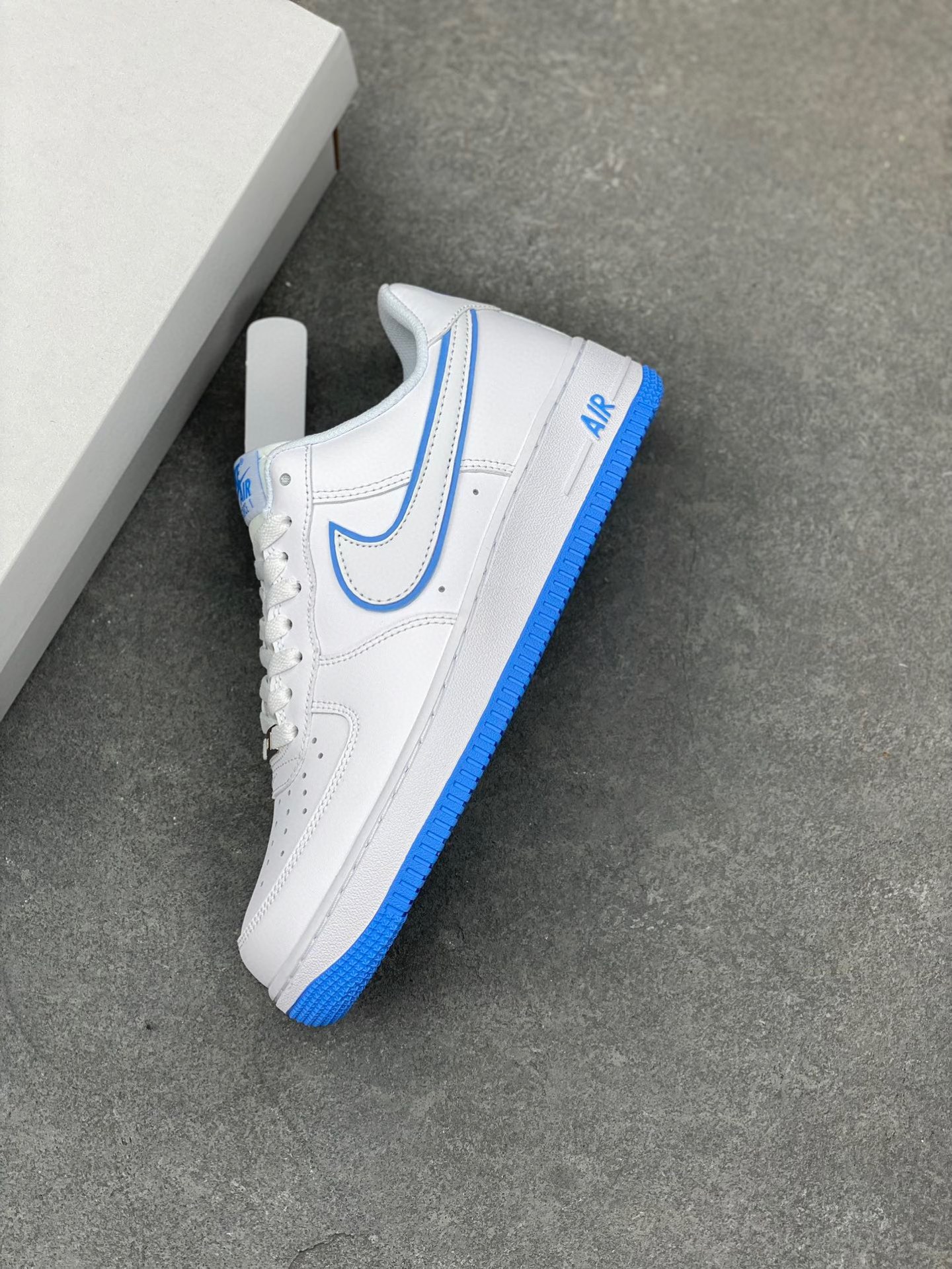 Nike Air Force 1 Low White/Blue Casual Sneakers - DV0788-102 8 i1744316109405 5395 0 6