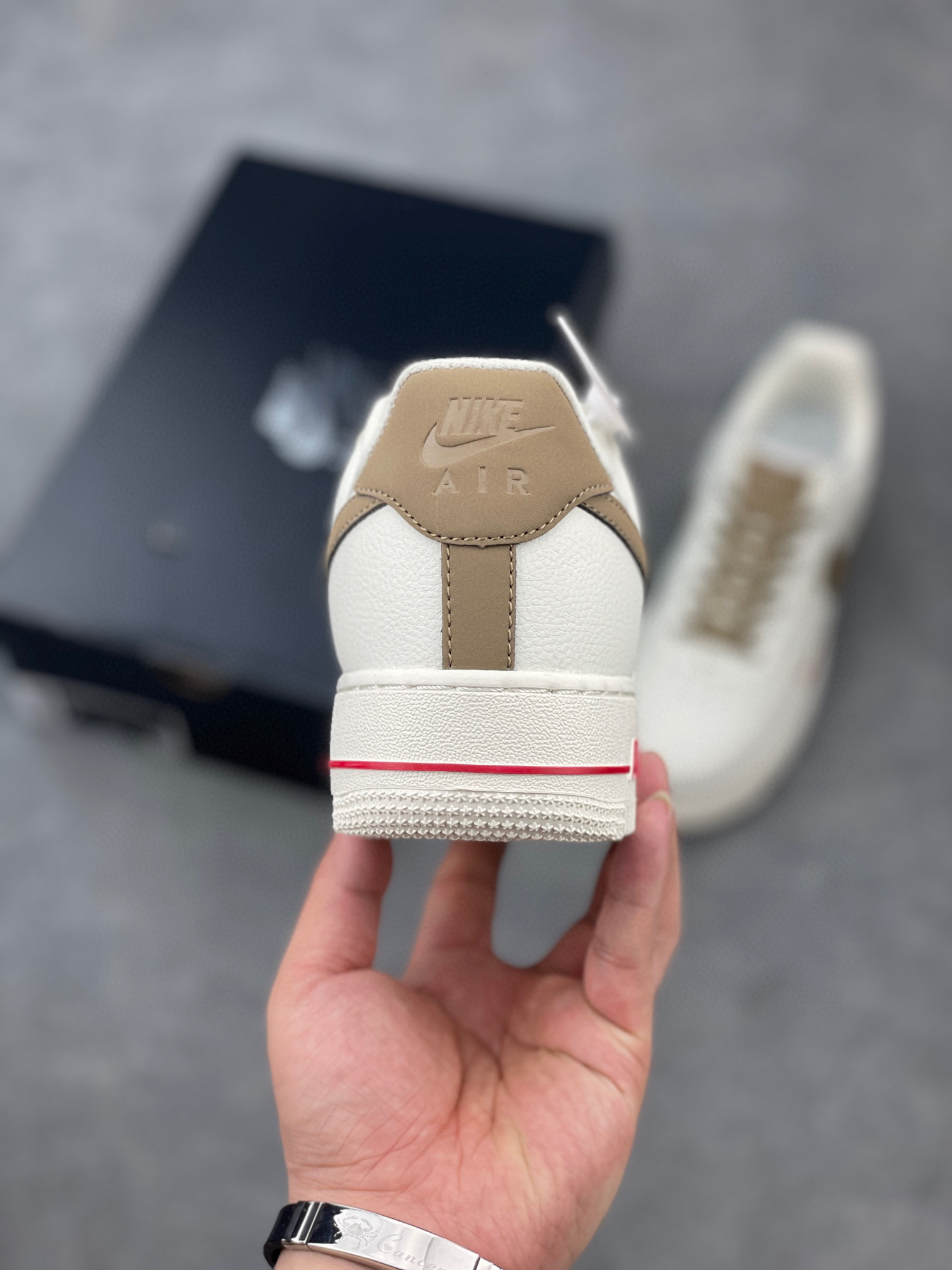 Nike Air Force 1 Low White/Khaki Casual Sneakers - Timeless Style 5 i1744316500536 2152 0 3