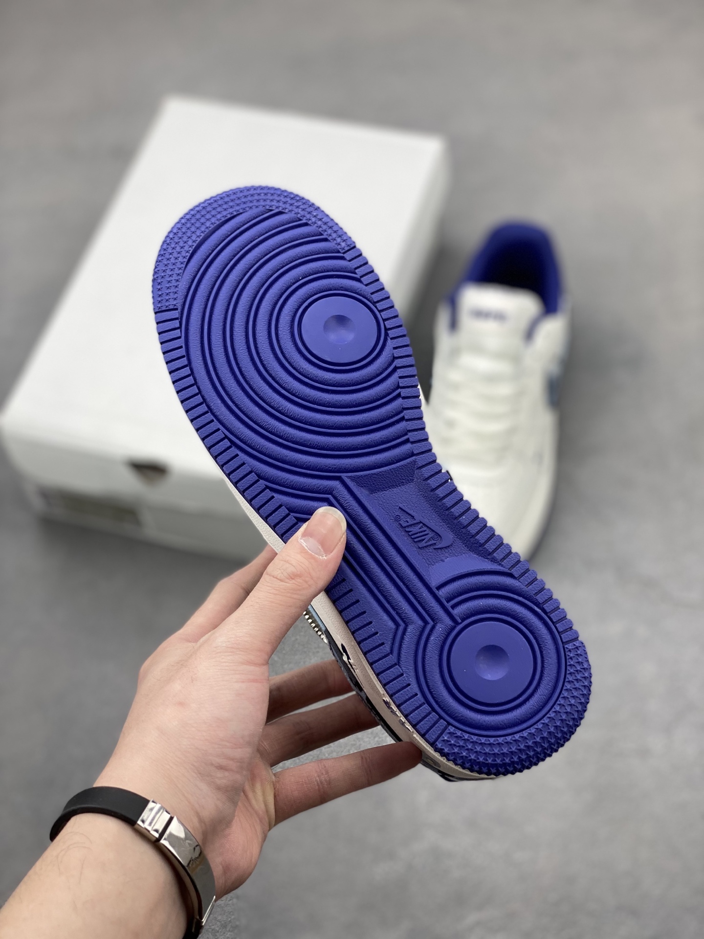 Nike Air Force 1 Low Bape White Blue Camo Casual Sneakers 7 i1744490525026 409 0 5