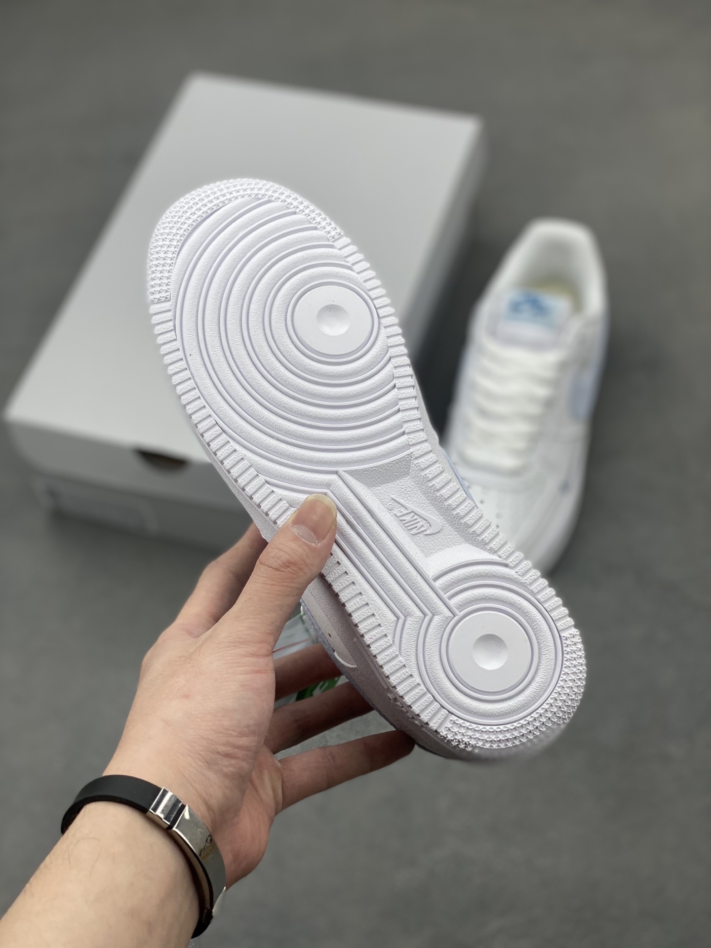Nike Air Force 1 Low White Blue Stitching HV2511-100 Leather Sneakers 7 i1744654229525 4030 0 5
