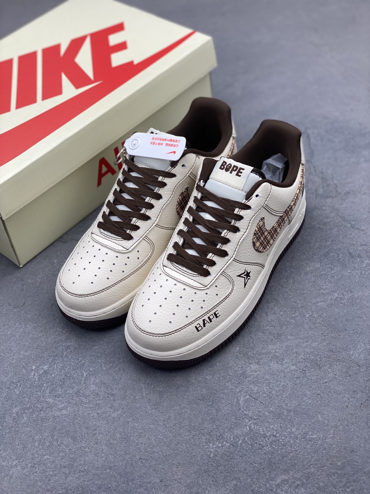 Nike Air Force 1 '07 Low BAPE Edition Fashion Sneakers - Limited Release 9 i1744746131938 5643 0 7