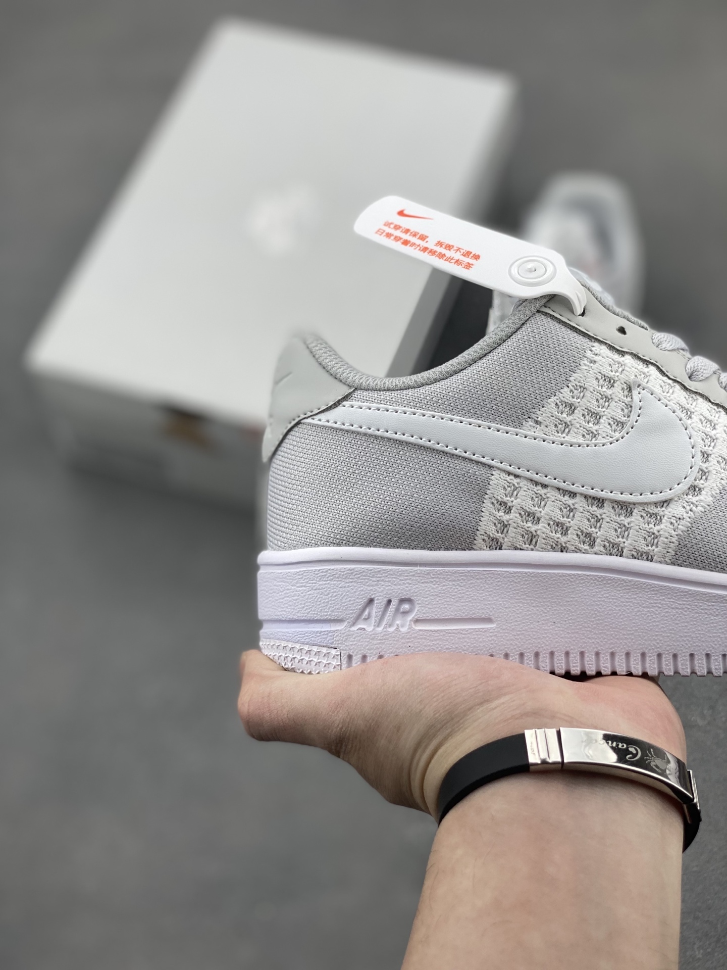 Nike Air Force 1 '07 Low Grey/White Casual Shoes - Limited Edition 6 i1744746348765 2727 0 4
