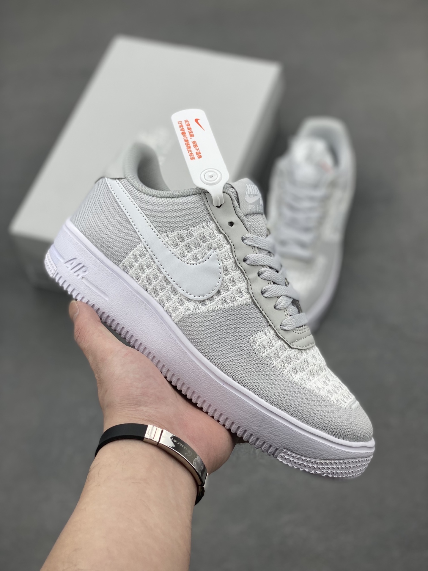 Nike Air Force 1 '07 Low Grey/White Casual Shoes - Limited Edition 2 i1744746348899 1701 0 0