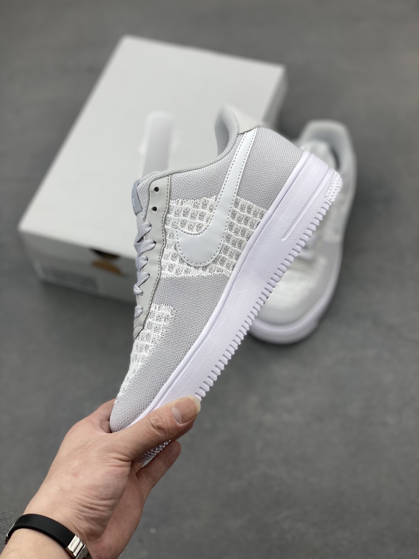 Nike Air Force 1 '07 Low Grey/White Casual Shoes - Limited Edition 4 i1744746349395 746 0 2