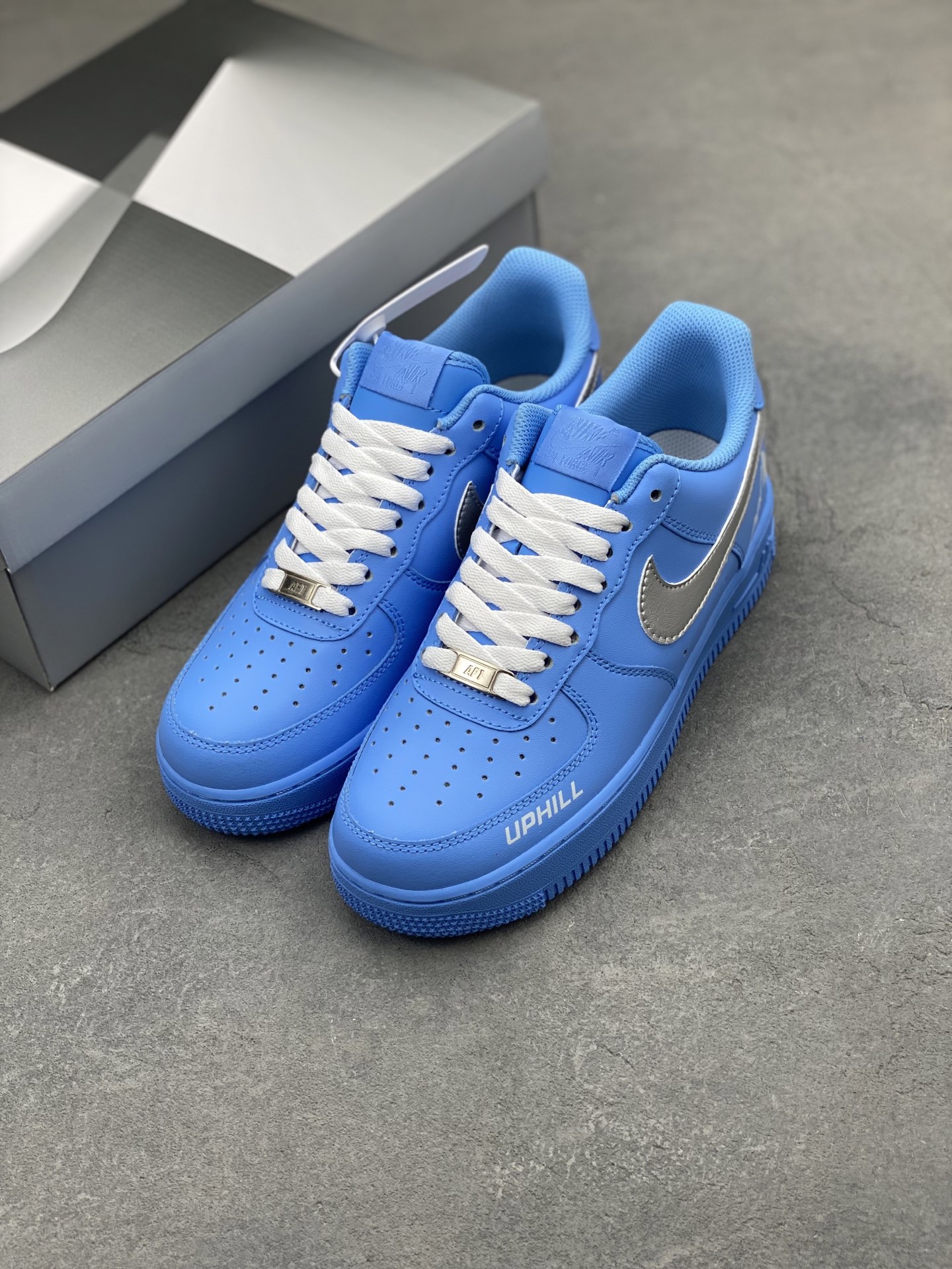 Nike Air Force 1 '07 Low Blue Uphill Sneakers Limited Edition 9 i1744824999450 2240 0 7