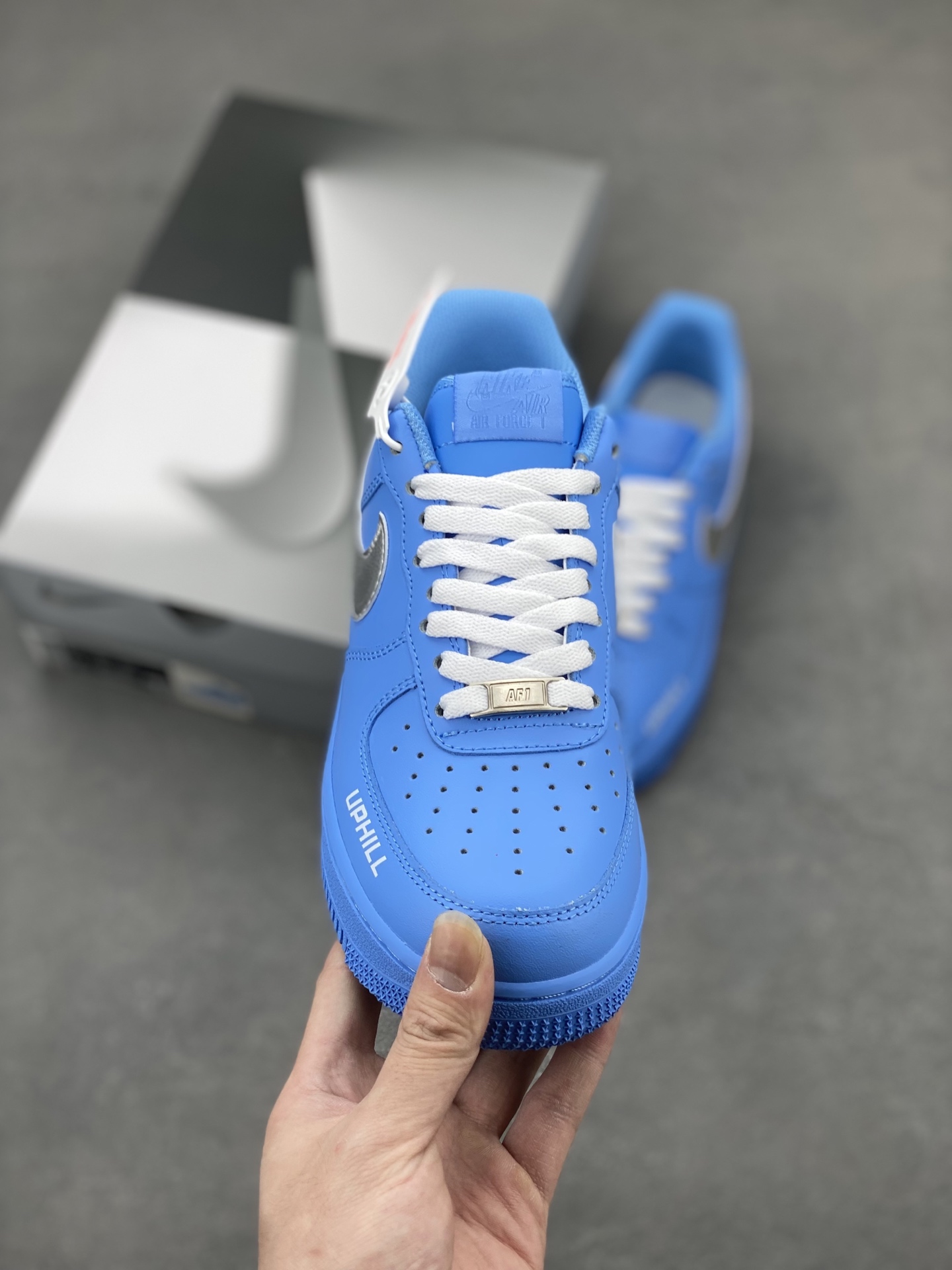 Nike Air Force 1 '07 Low Blue Uphill Sneakers Limited Edition 3 i1744825000423 1743 0 1