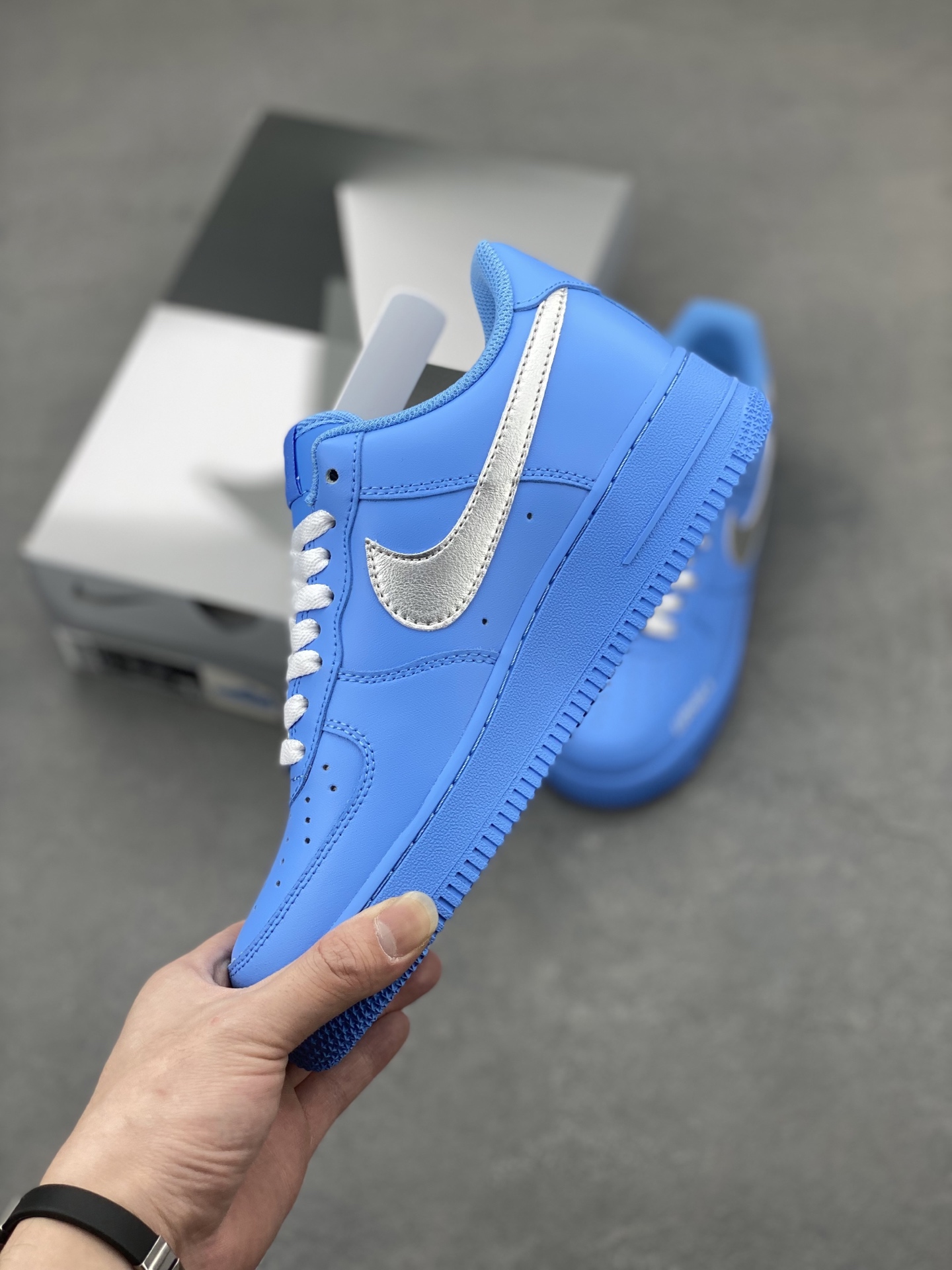 Nike Air Force 1 '07 Low Blue Uphill Sneakers Limited Edition 4 i1744825004114 2033 0 2