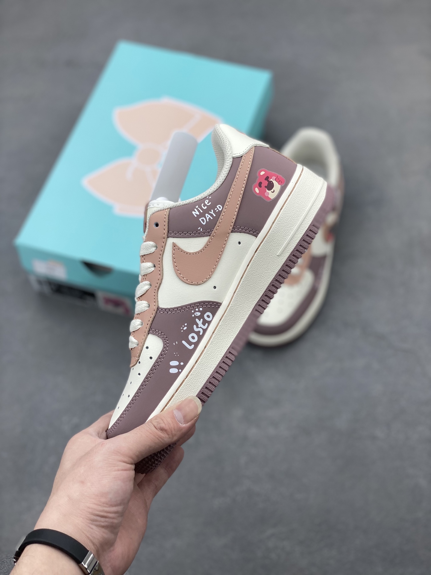 Nike Air Force 1 '07 Low 'Lotso' Custom Casual Sneakers 4 i1744825192014 7663 0 2