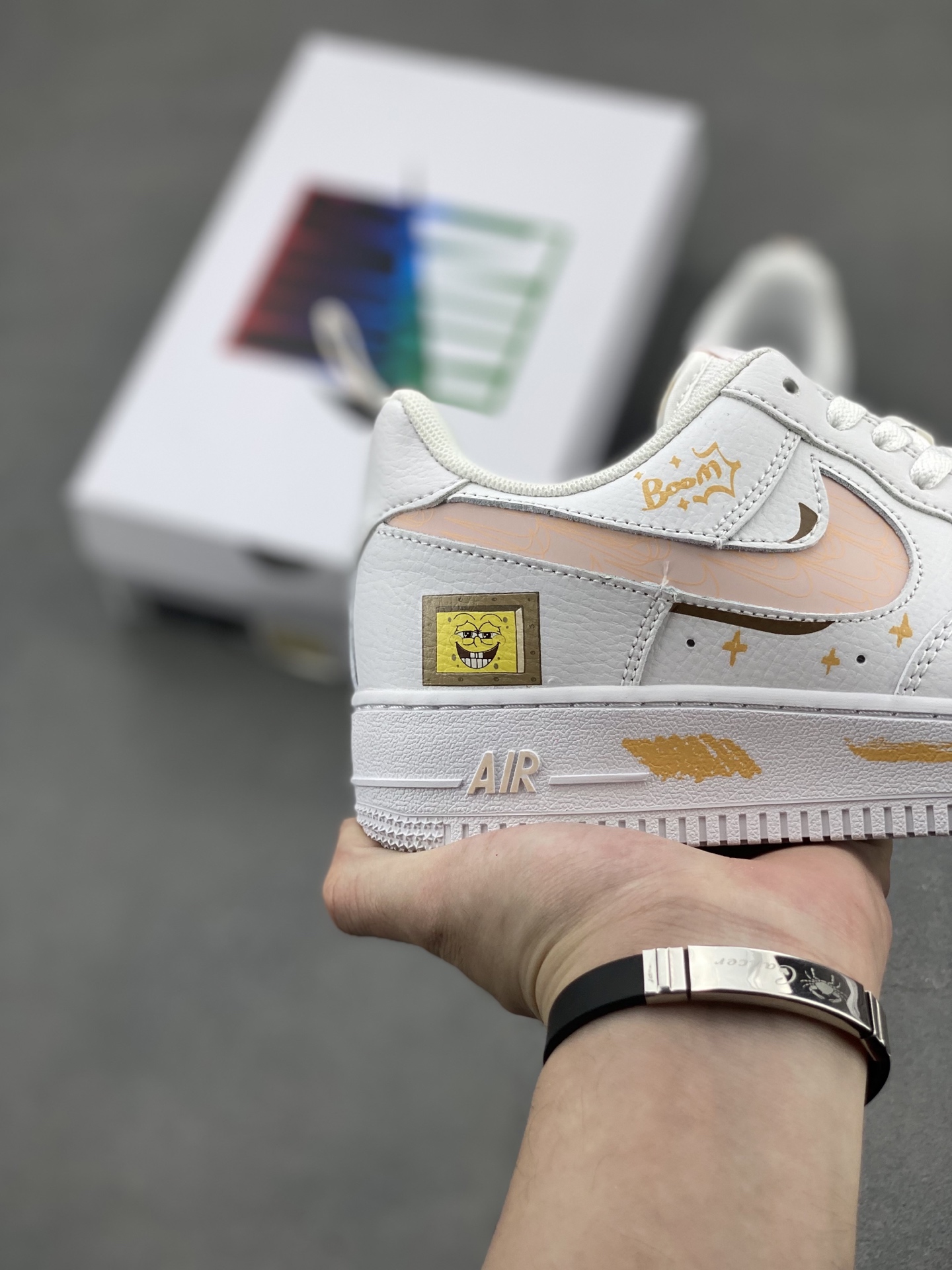 Nike Air Force 1 '07 Low Spongebob Sneakers Limited Edition - FB8971-070 6 i1745001849351 6945 0 4