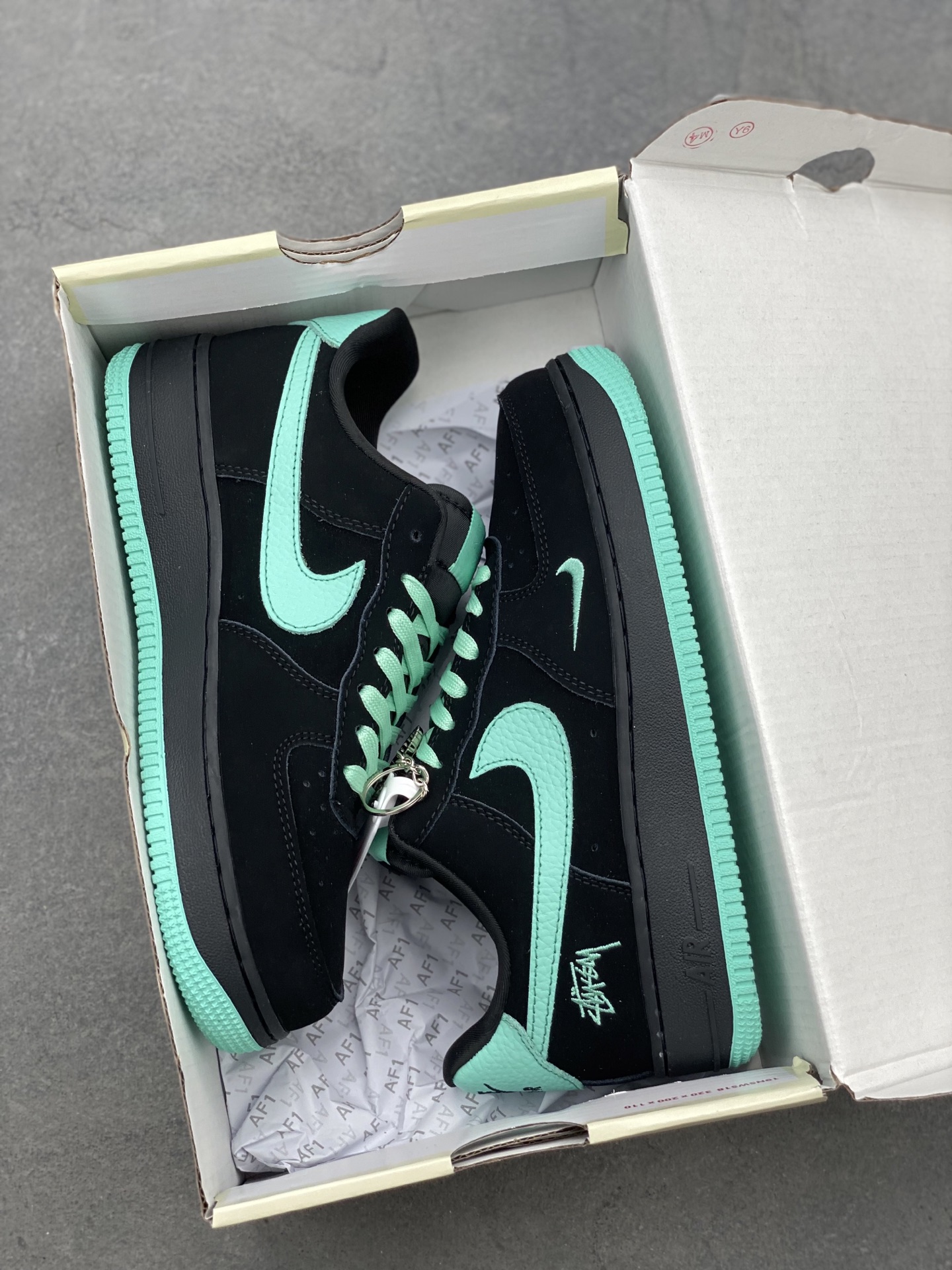 Nike Air Force 1 '07 Low Black Green Sneakers - Limited Edition 10 i1745089787289 4813 0 8