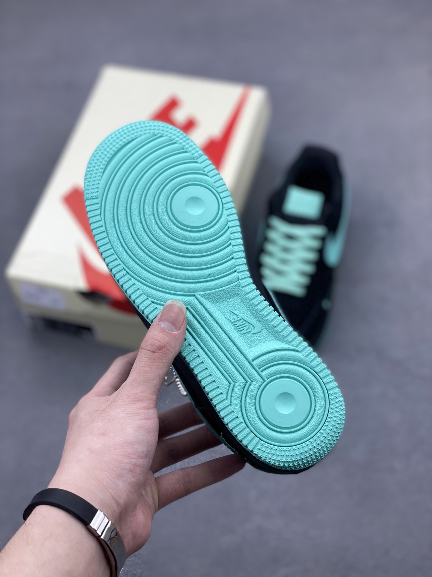 Nike Air Force 1 '07 Low Black Green Sneakers - Limited Edition 7 i1745089789809 8035 0 5
