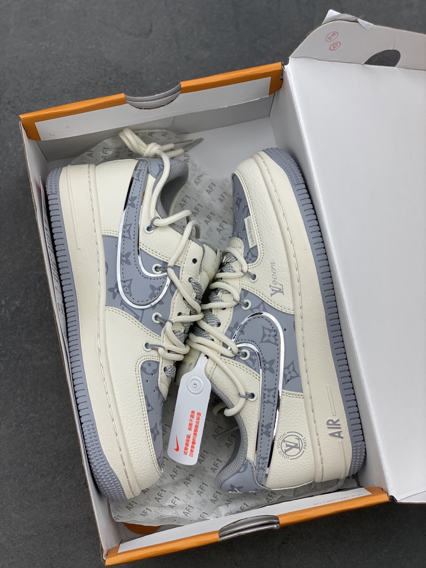 Nike Air Force 1 '07 Low Louis Vuitton Custom Sneakers - Limited Edition 10 i1745089845016 3682 0 8