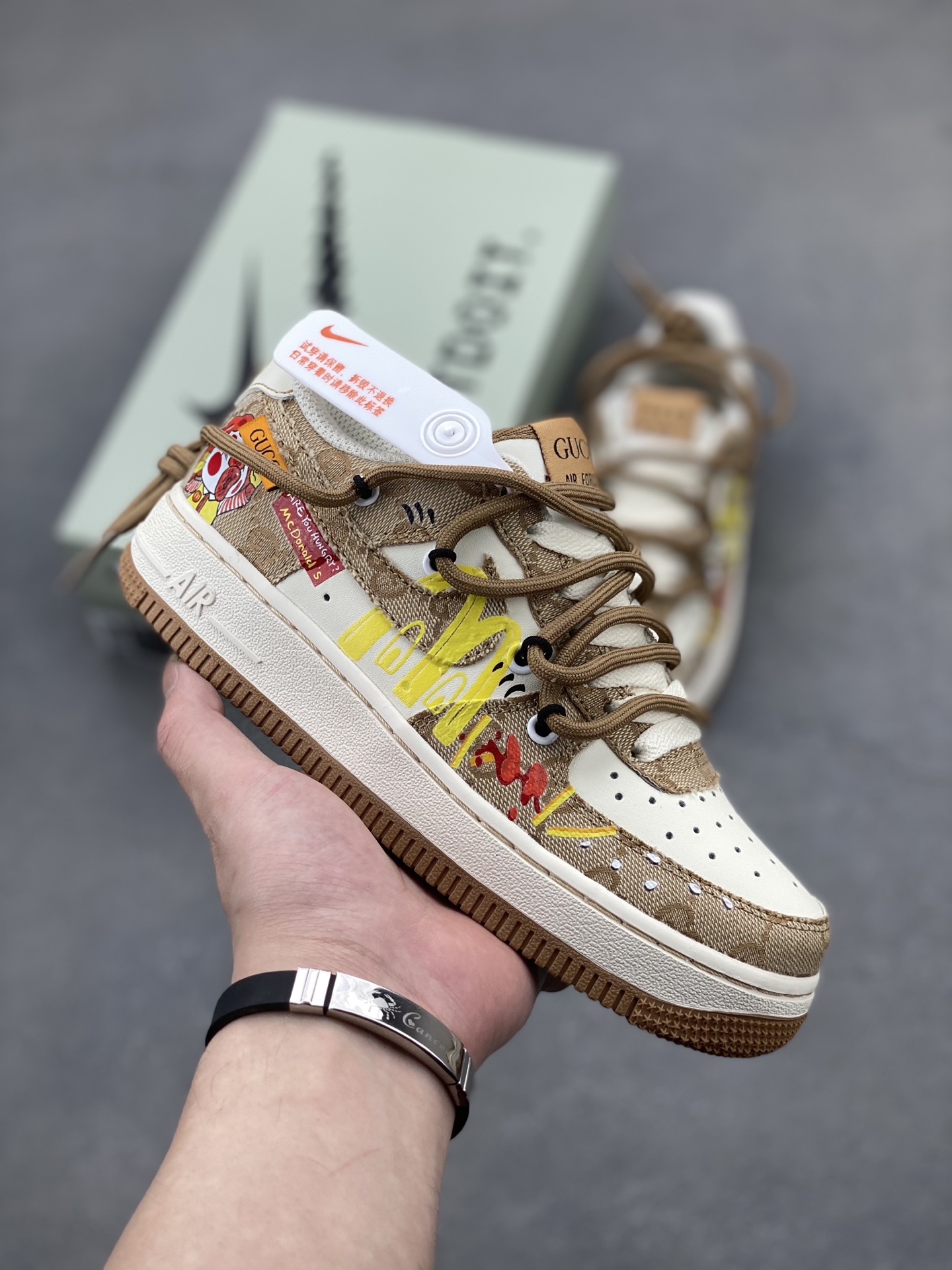 Nike Air Force 1 '07 Low Custom Sneakers - Limited Edition Design 2 i1745089994008 2304 0 0