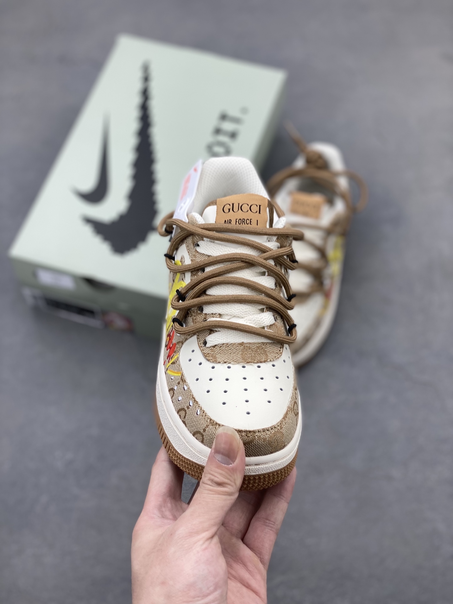 Nike Air Force 1 '07 Low Custom Sneakers - Limited Edition Design 3 i1745089995162 9631 0 1