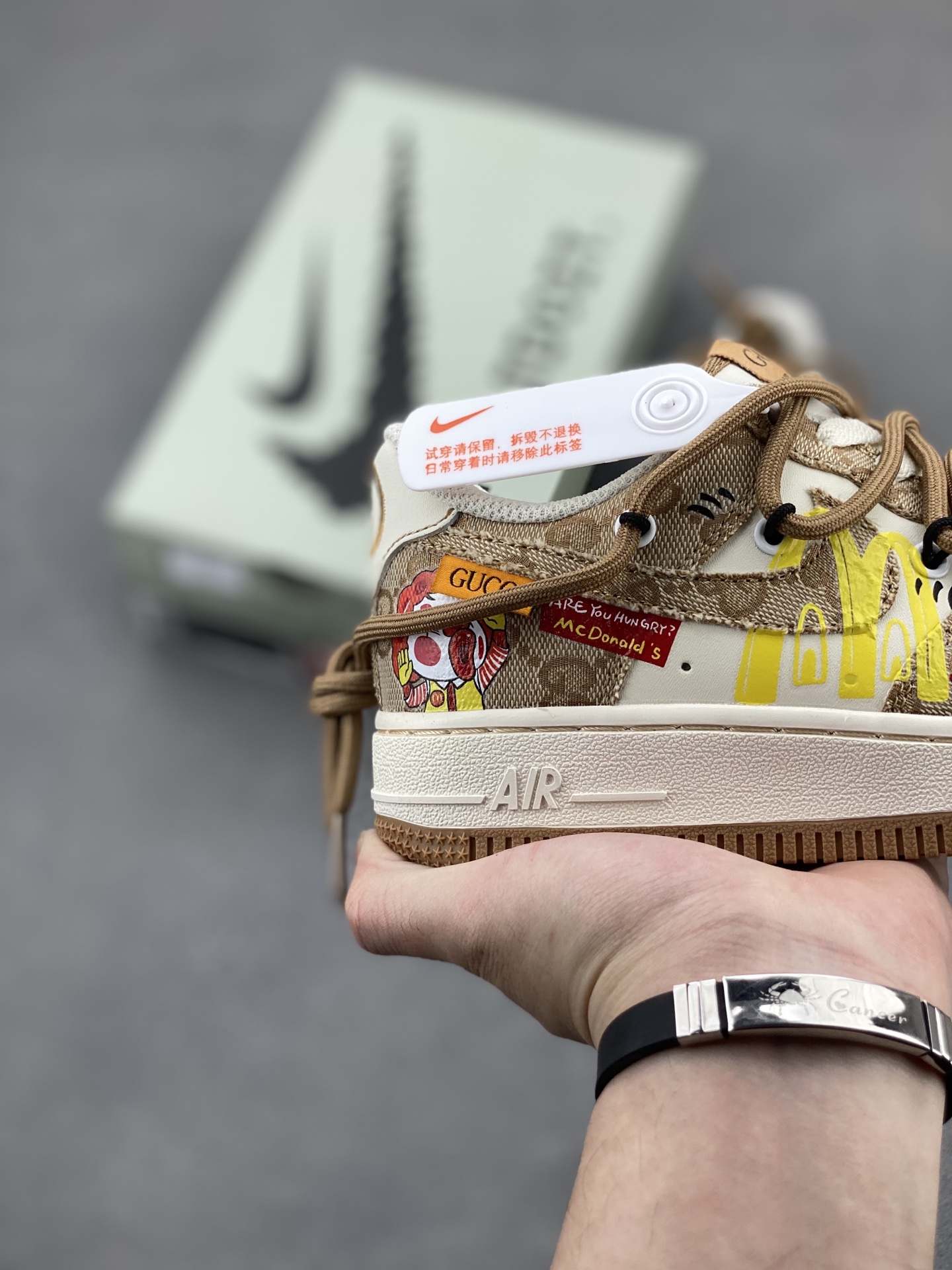 Nike Air Force 1 '07 Low Custom Sneakers - Limited Edition Design 6 i1745089998906 9283 0 4