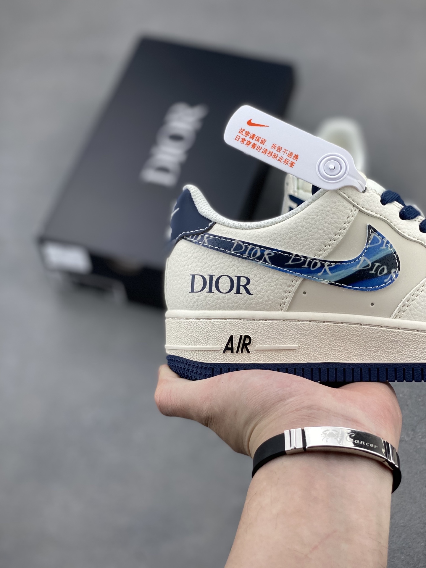 Nike Air Force 1 '07 Low Dior Limited Edition Sneakers - Size XS1958-569 6 i1745090197612 9965 0 4
