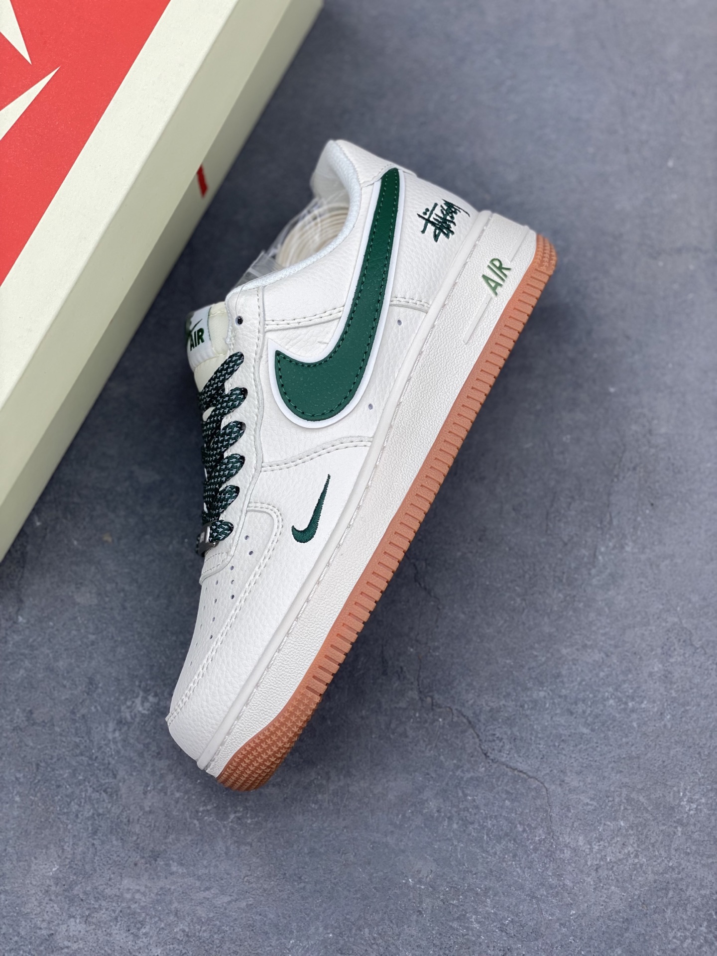 Nike Air Force 1 '07 Low Stussy Olive Sneakers - Limited Edition 8 i1745266253417 1413 0 6