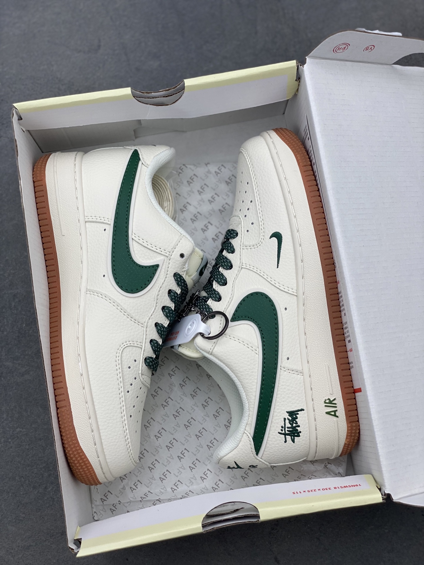 Nike Air Force 1 '07 Low Stussy Olive Sneakers - Limited Edition 10 i1745266255686 4592 0 8