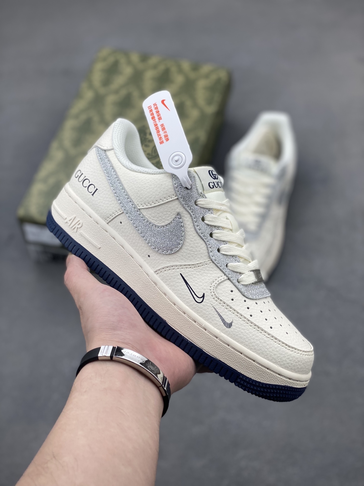 Nike Air Force 1 '07 Low Gucci Custom Sneakers Limited Edition 2 i1745436316188 4678 0 0