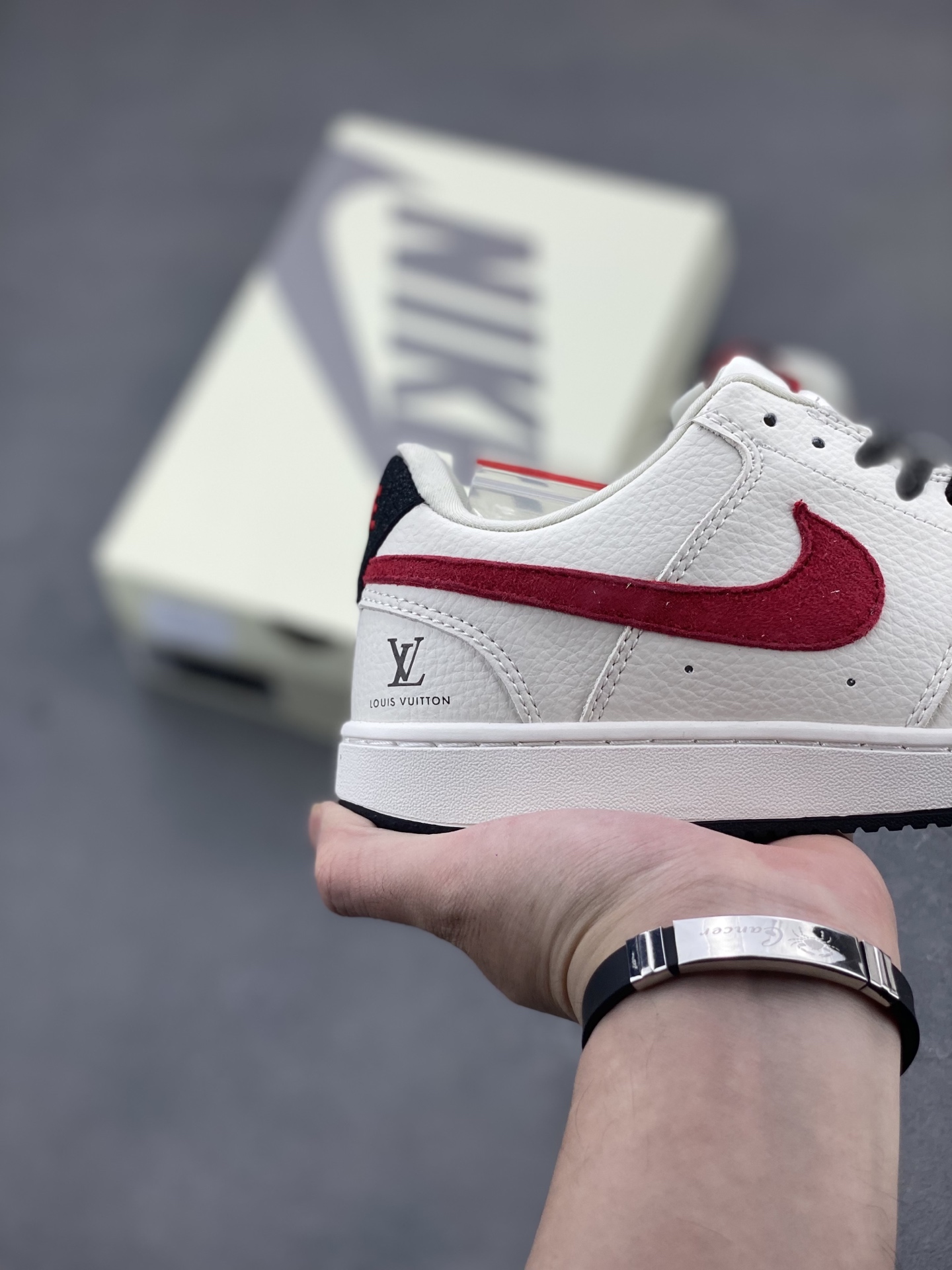 Nike Ebernon Low PRM Sneakers - Authentic Leather, Breathable, Casual Shoes 6 i1745436321101 9964 0 4