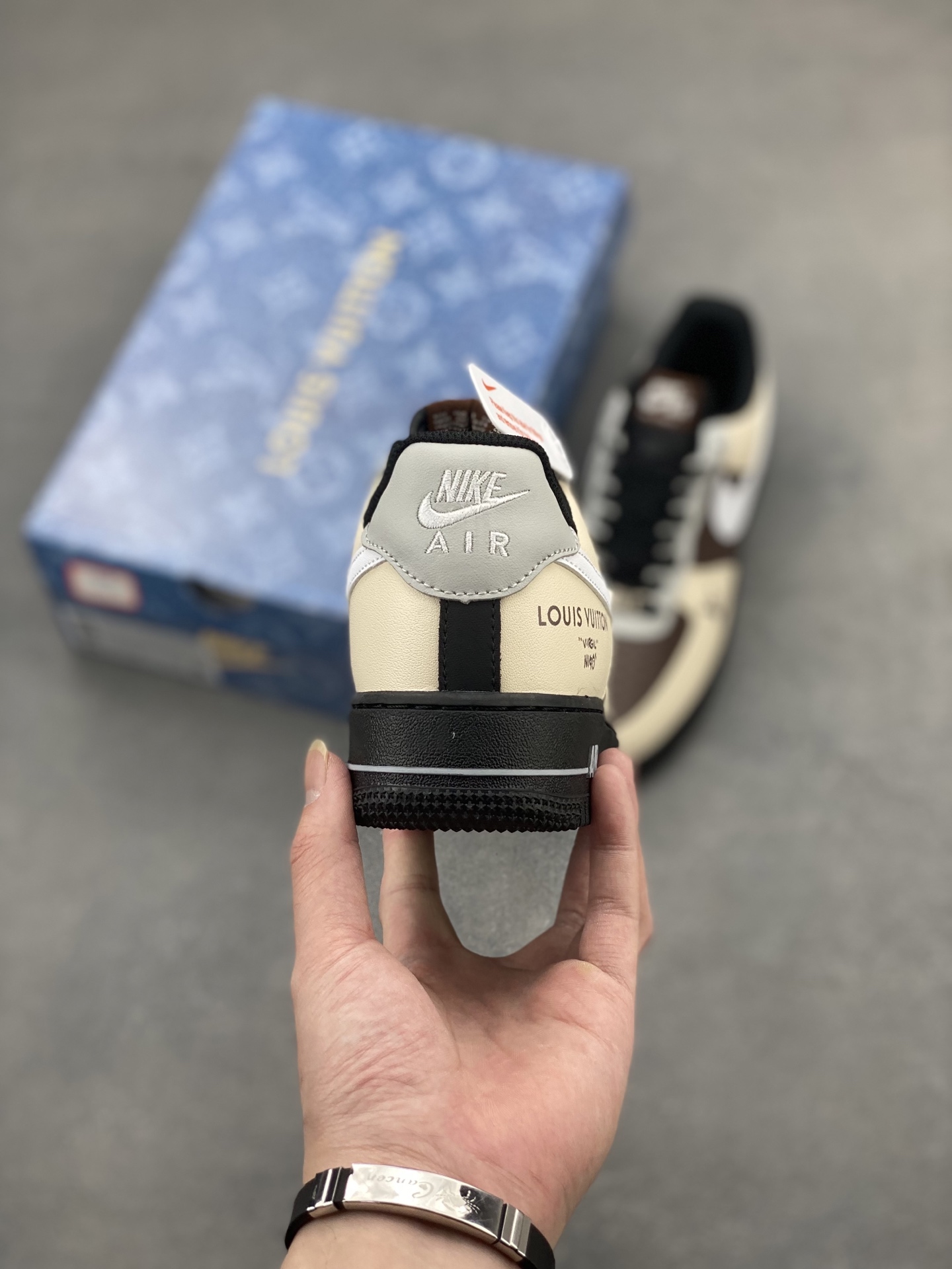 Nike Air Force 1 Low Louis Vuitton Custom Sneakers - Limited Edition 5 i1745436911528 3472 0 3