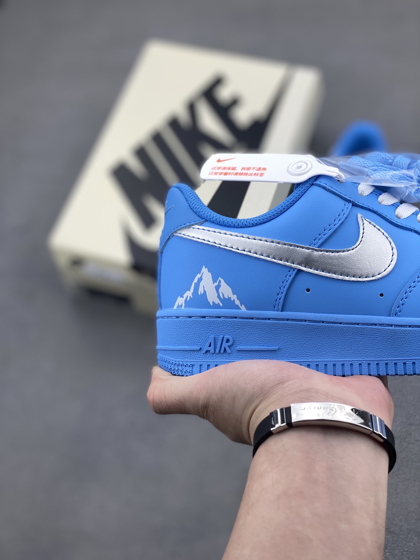 Nike Air Force 1 '07 Low Blue Uphill Sneakers Limited Edition - Size 36-45 6 i1745437307541 3173 0 4