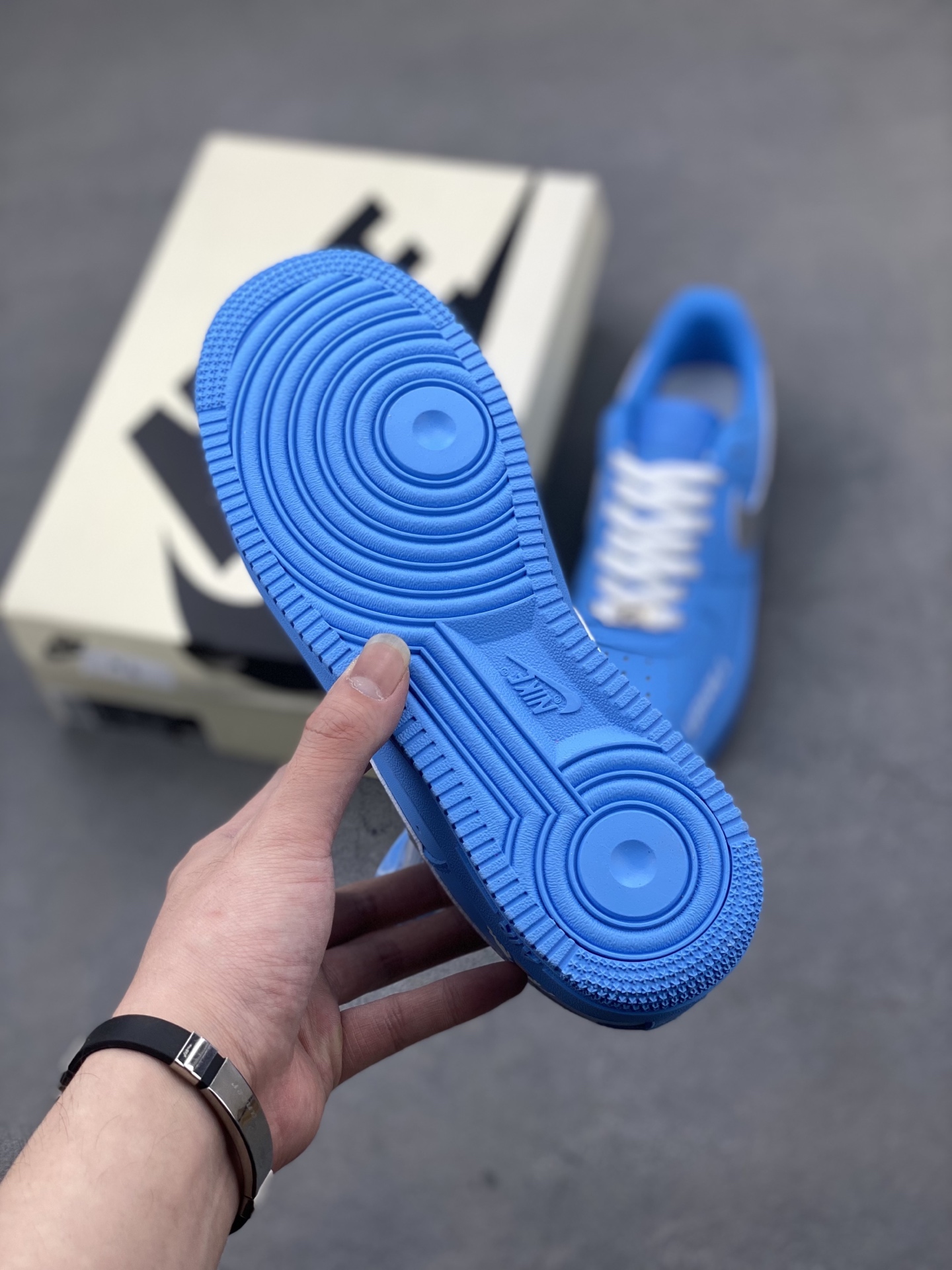 Nike Air Force 1 '07 Low Blue Uphill Sneakers Limited Edition - Size 36-45 7 i1745437307859 4727 0 5