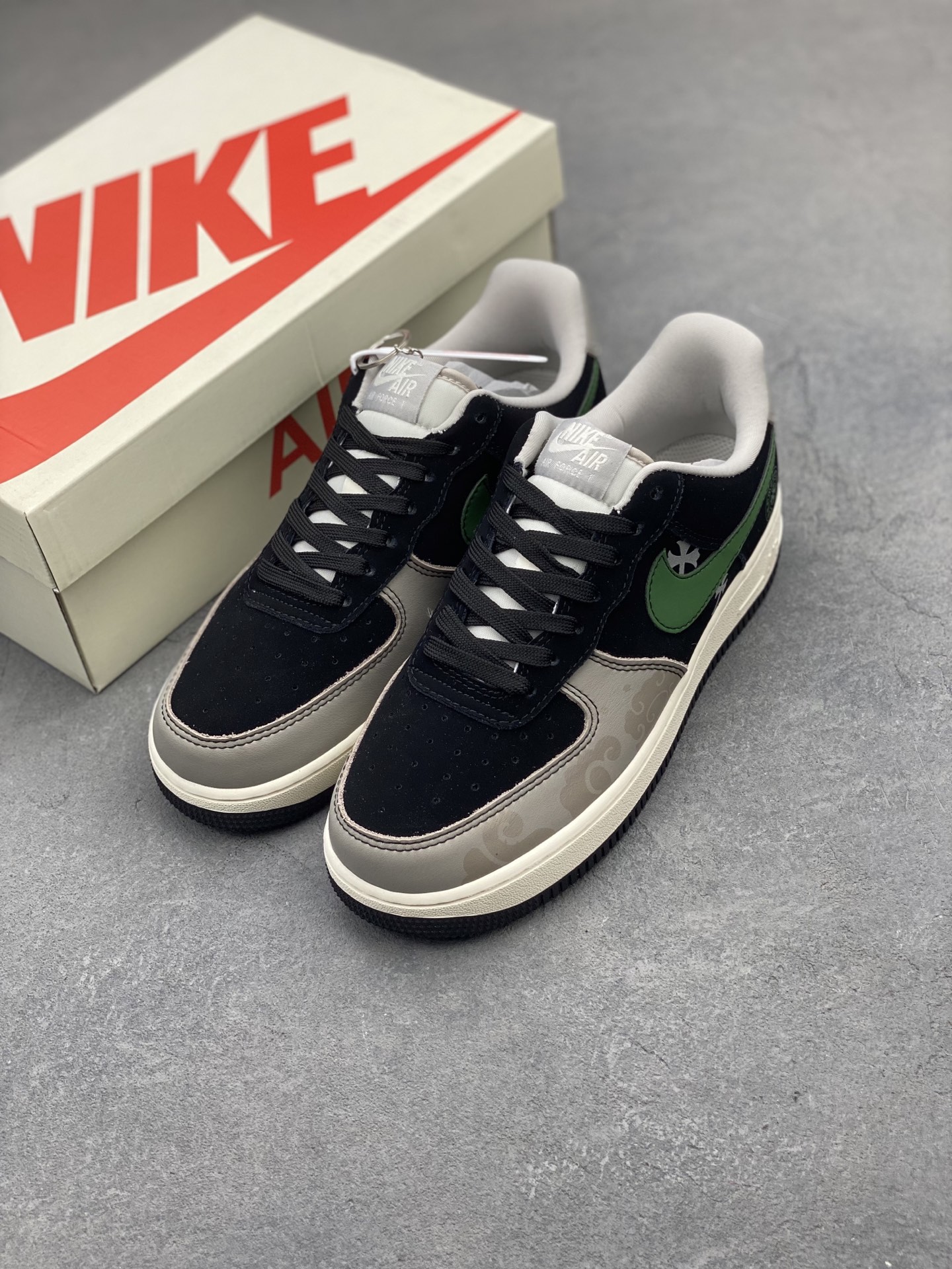 Nike Air Force 1 '07 Low Chrome Hearts Black Green Casual Shoes 9 i1745607763391 2398 0 7