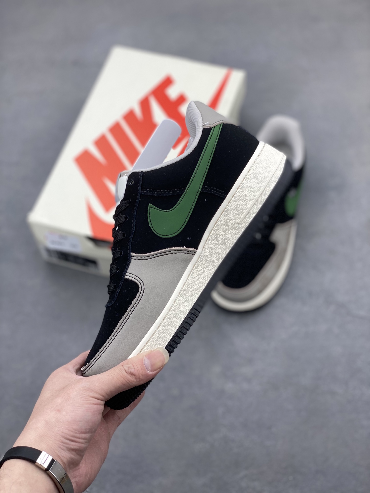 Nike Air Force 1 '07 Low Chrome Hearts Black Green Casual Shoes 4 i1745607766663 1240 0 2