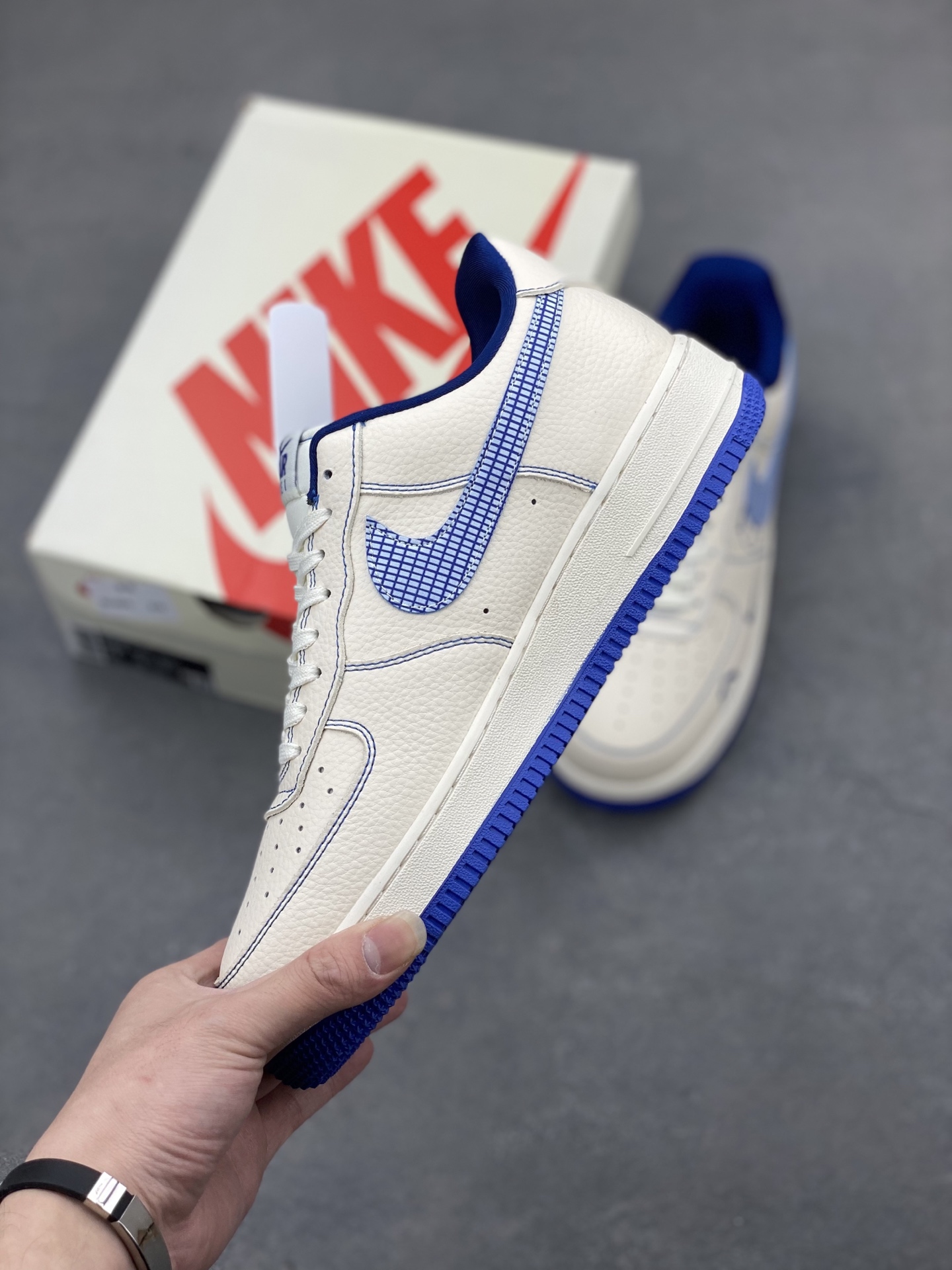 Nike Air Force 1 '07 Low 'Blue Line Ghost Face' Limited Edition Sneakers 4 i1745608084305 7504 0 2