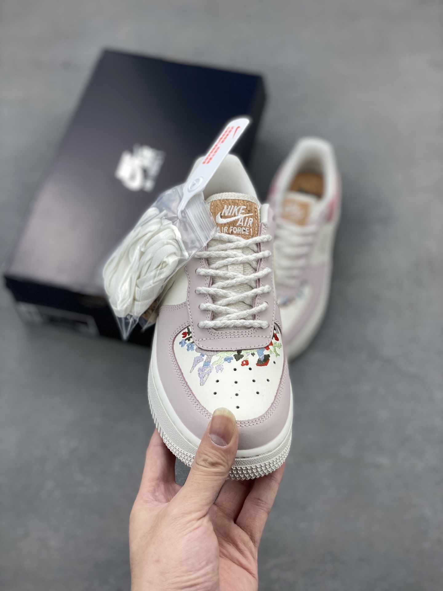 Nike Air Force 1 Low White Pink Floral Women's Shoes 3 i1745608303239 7835 0 1
