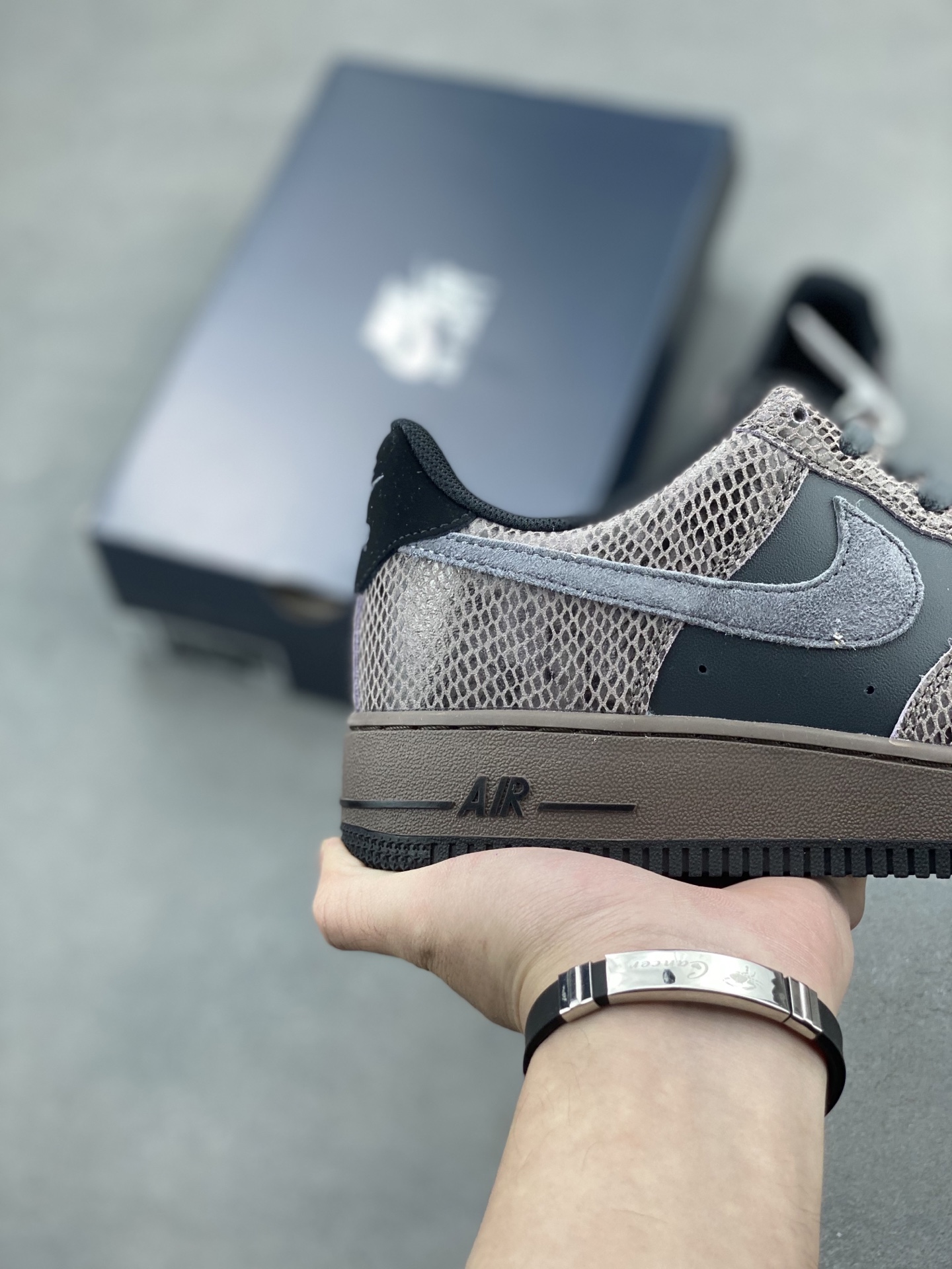 Nike Air Force 1 Low Year of the Snake Black Grey Sneakers HF2898-001 6 i1745608343096 1496 0 4