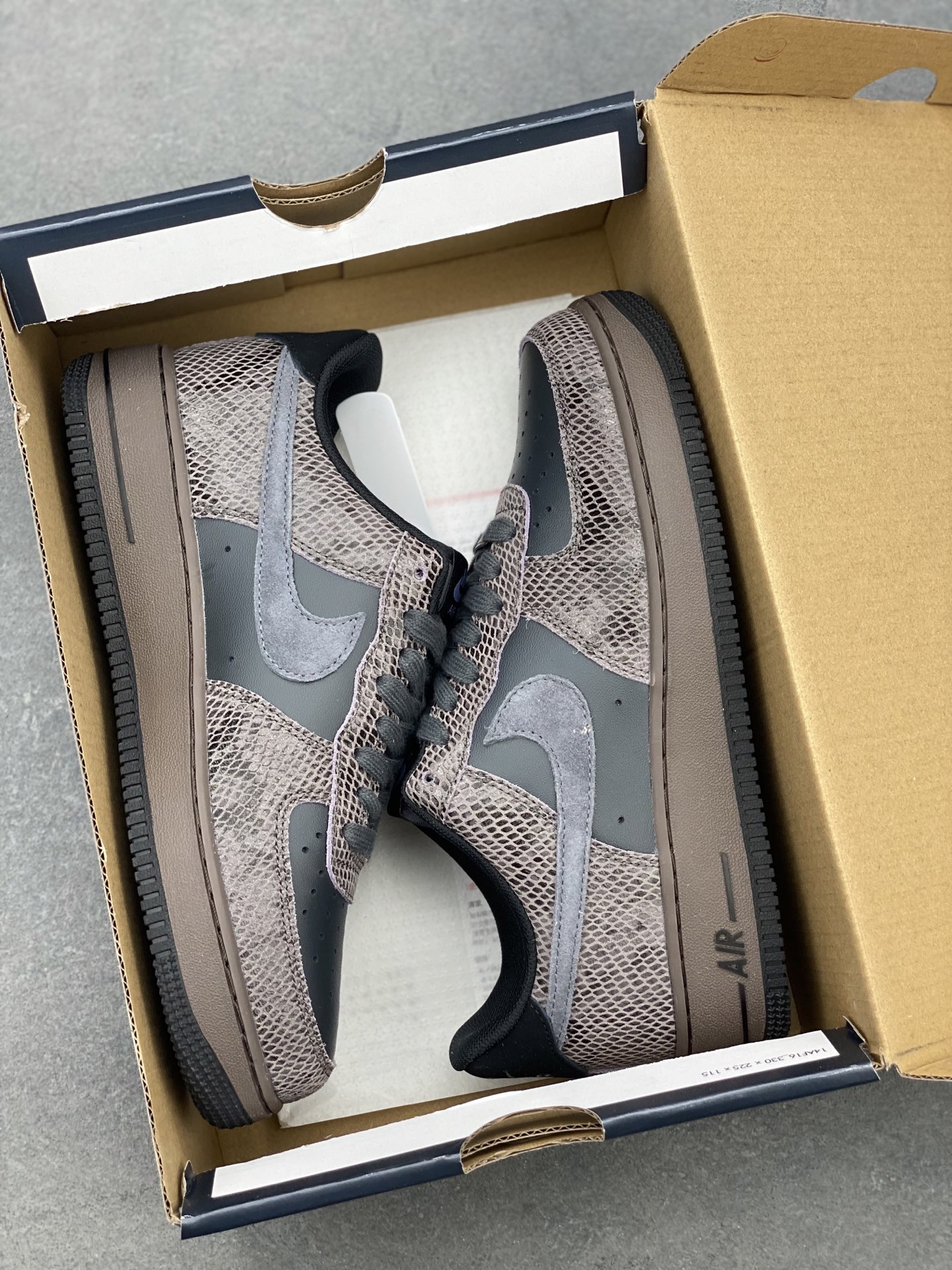 Nike Air Force 1 Low Year of the Snake Black Grey Sneakers HF2898-001 10 i1745608347968 6422 0 8