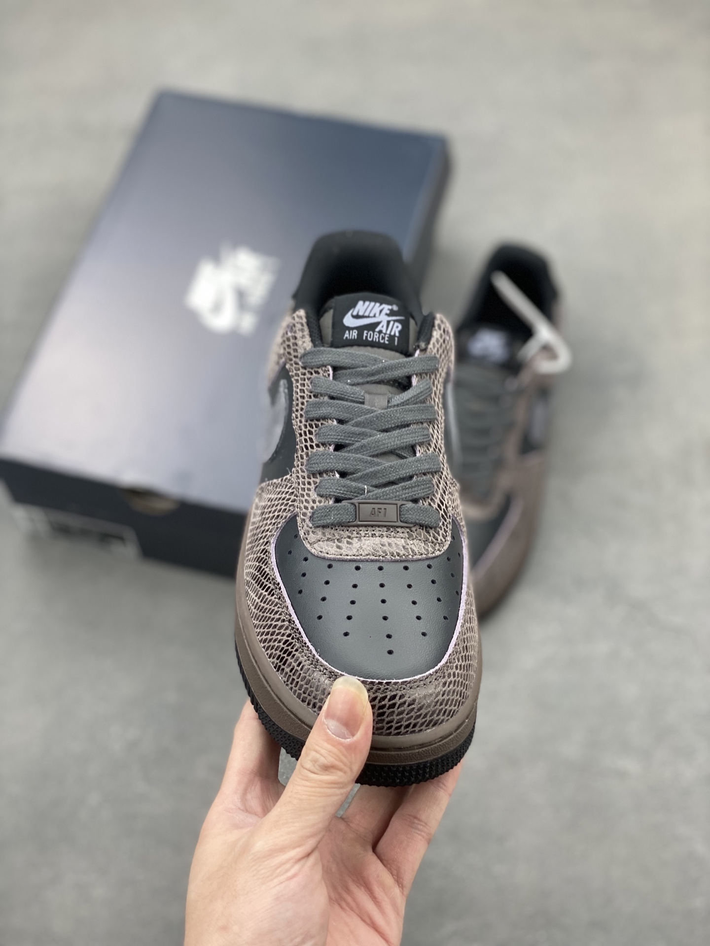 Nike Air Force 1 Low Year of the Snake Black Grey Sneakers HF2898-001 3 i1745608347968 9543 0 1