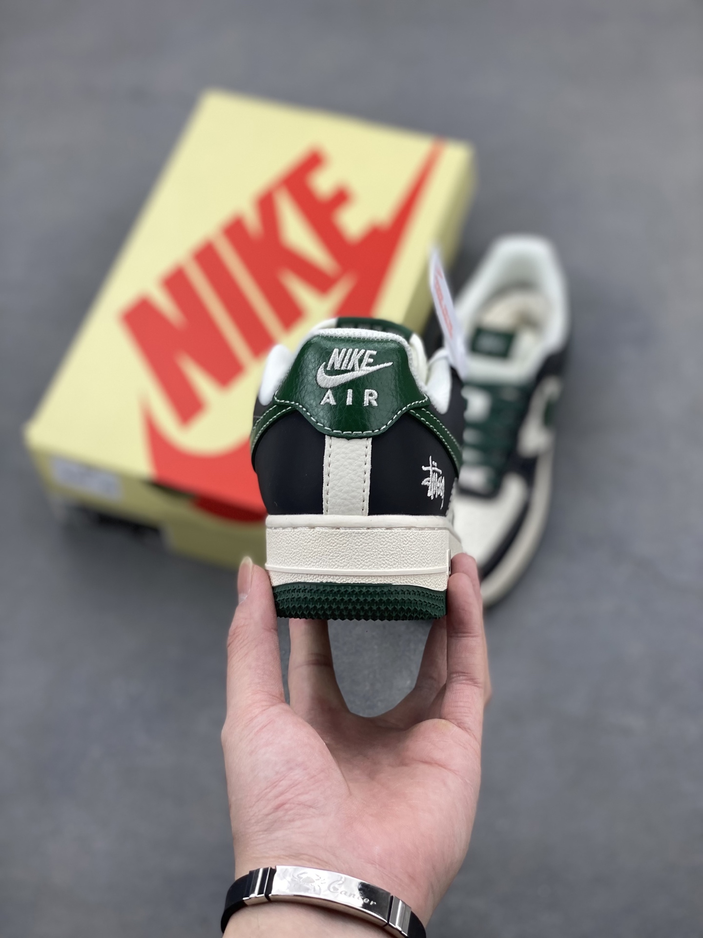 Nike Air Force 1 '07 Low Stussy Collab Black Green, Limited Edition 5 i1745695524101 2746 0 3