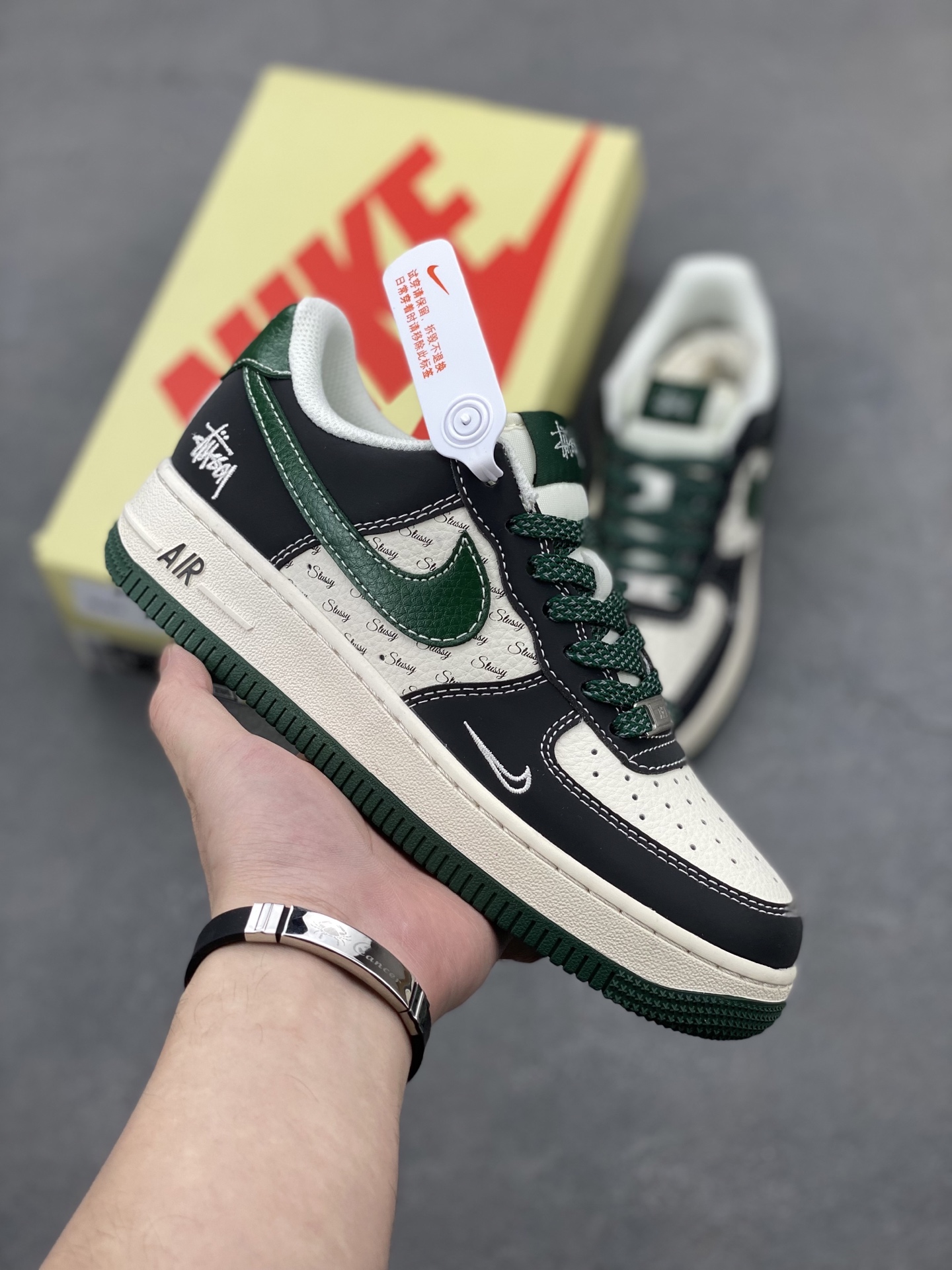Nike Air Force 1 '07 Low Stussy Collab Black Green, Limited Edition 2 i1745695527025 5875 0 0