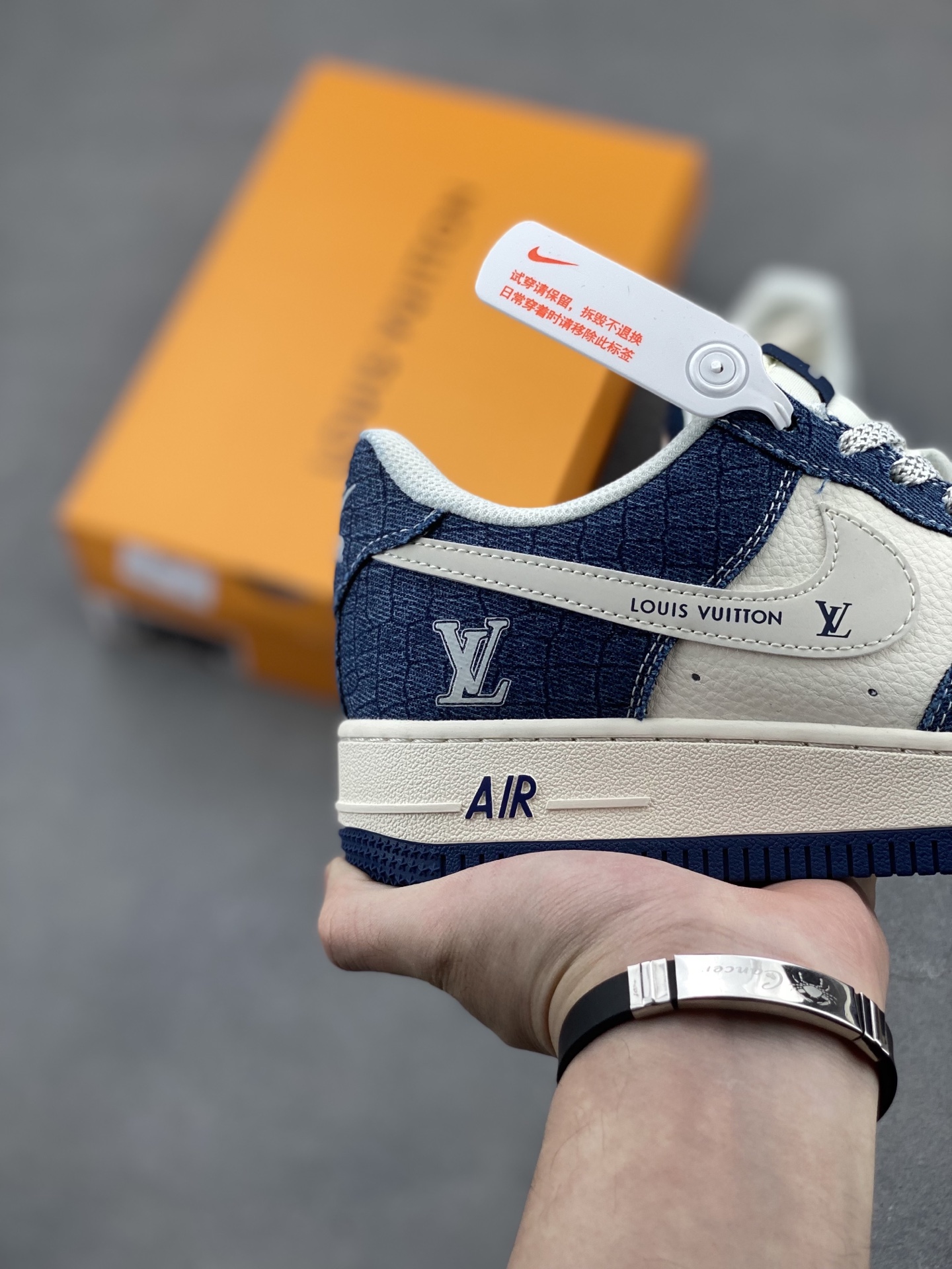 Nike Air Force 1 '07 Low Louis Vuitton Custom Sneakers - Limited Edition 6 i1745951293564 3651 0 4