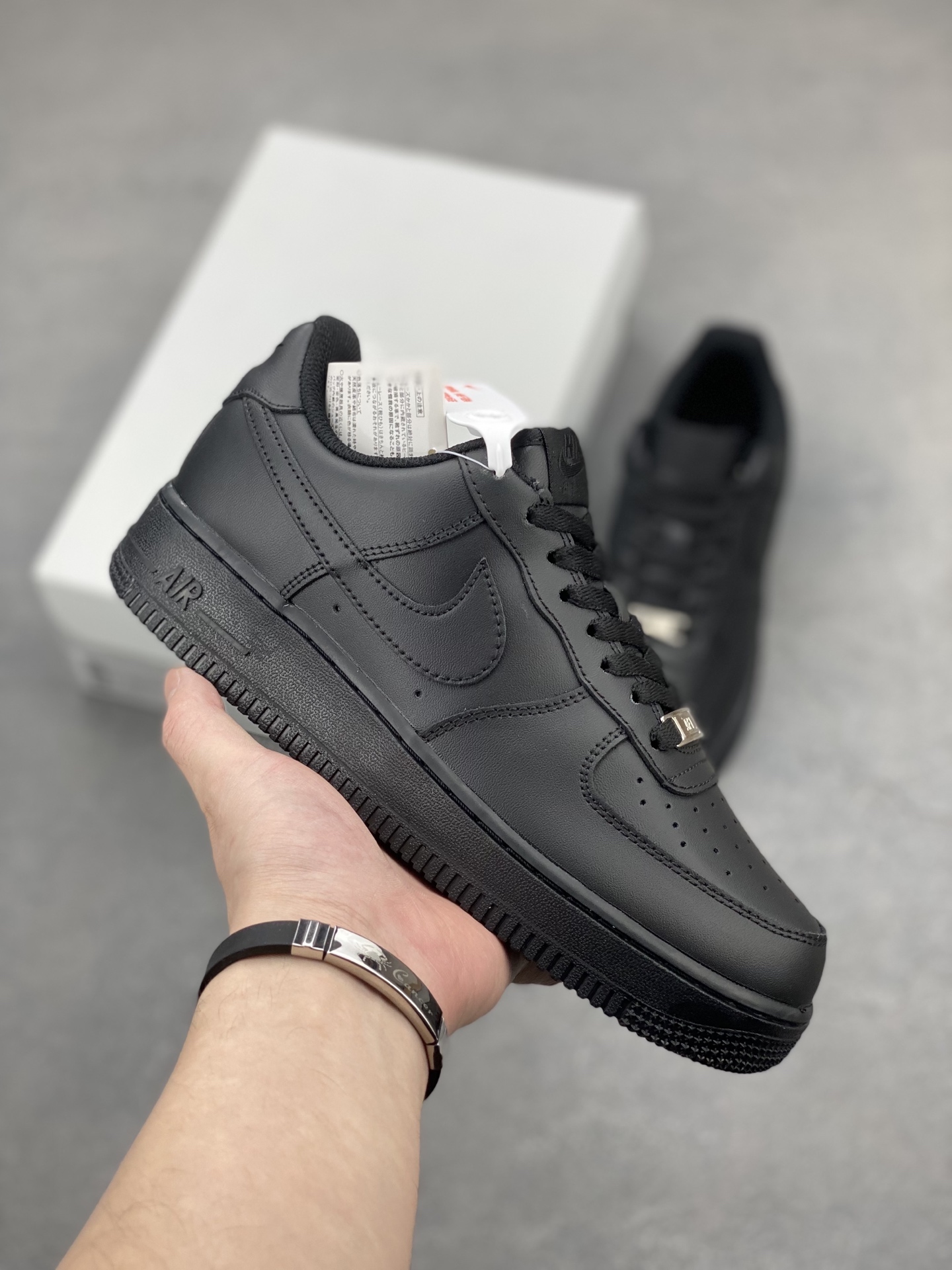 Nike Air Force 1 Low '07 Triple Black Sneakers Men's Shoes CW2288-001 2 i1745951575173 1052 0 0