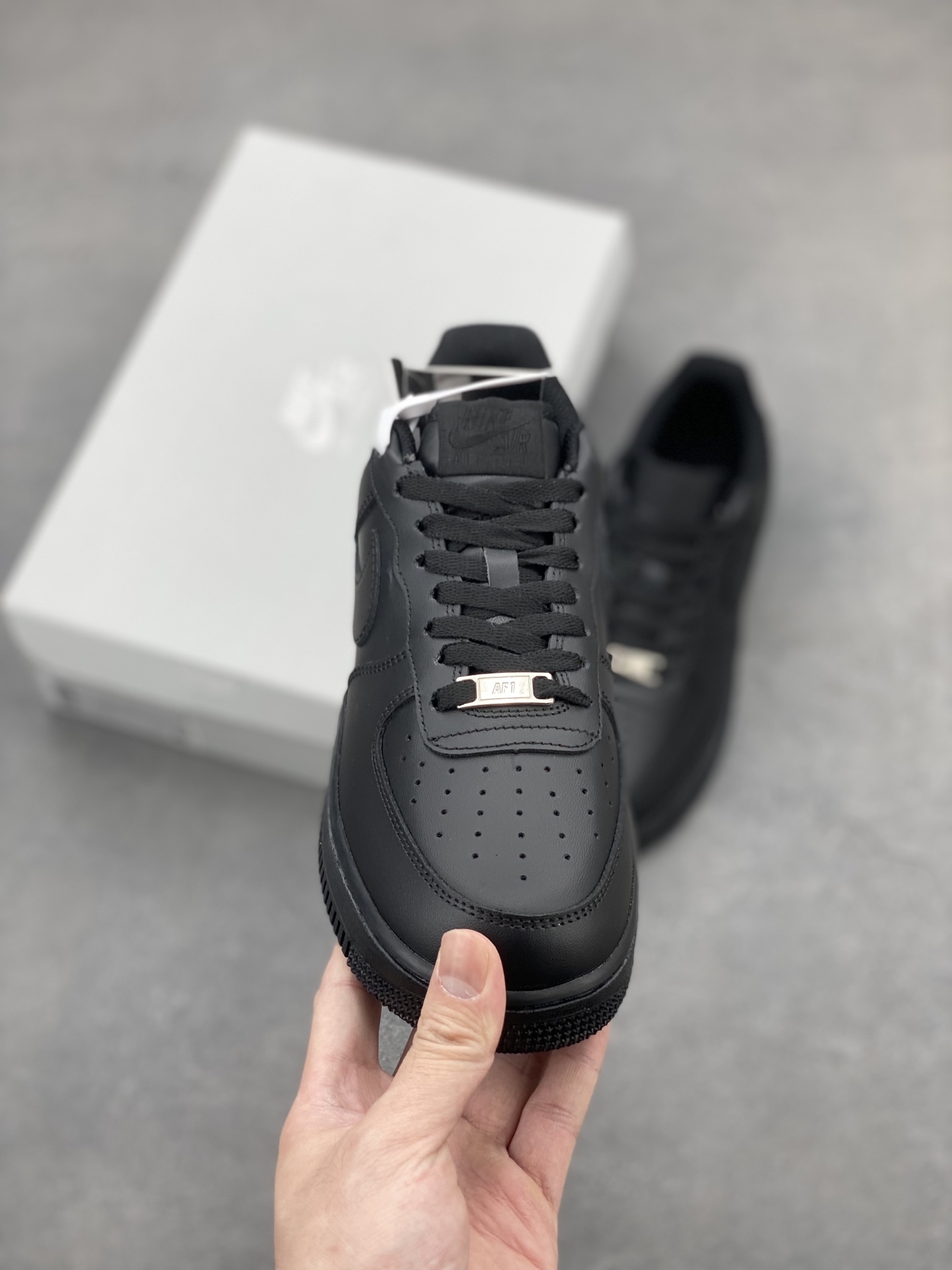 Nike Air Force 1 Low '07 Triple Black Sneakers Men's Shoes CW2288-001 3 i1745951584093 2436 0 1