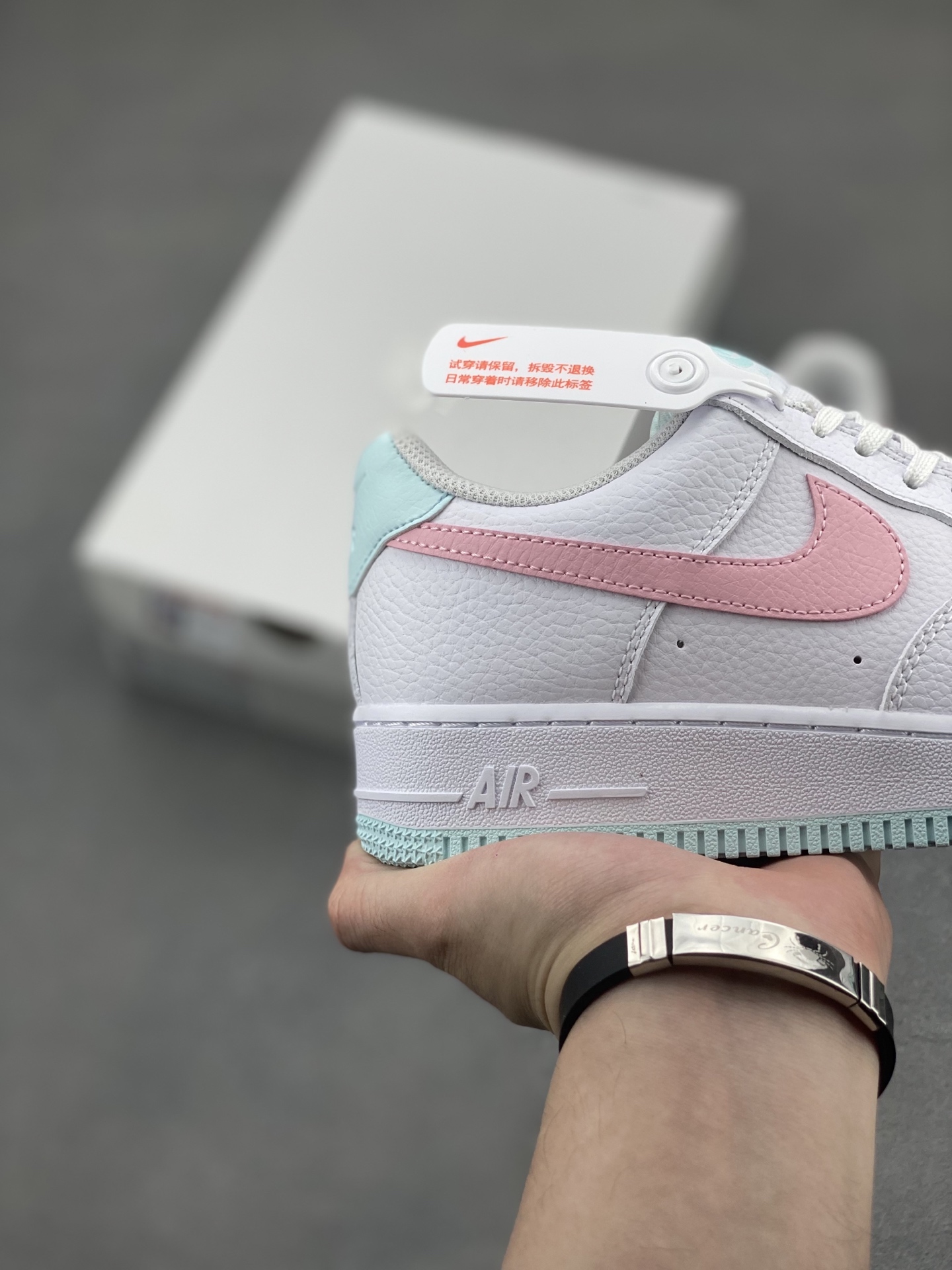 Nike Air Force 1 '07 Low Casual Sneakers - White/Pink/Mint - Limited Edition 6 i1746297359568 1057 0 4