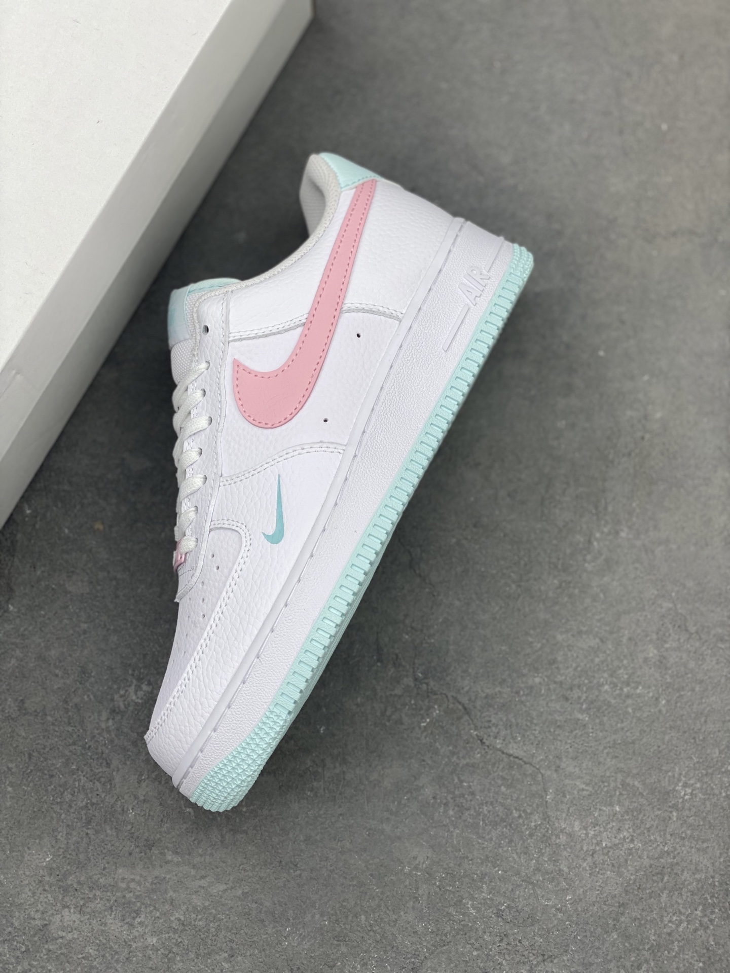 Nike Air Force 1 '07 Low Casual Sneakers - White/Pink/Mint - Limited Edition 8 i1746297361850 2270 0 6