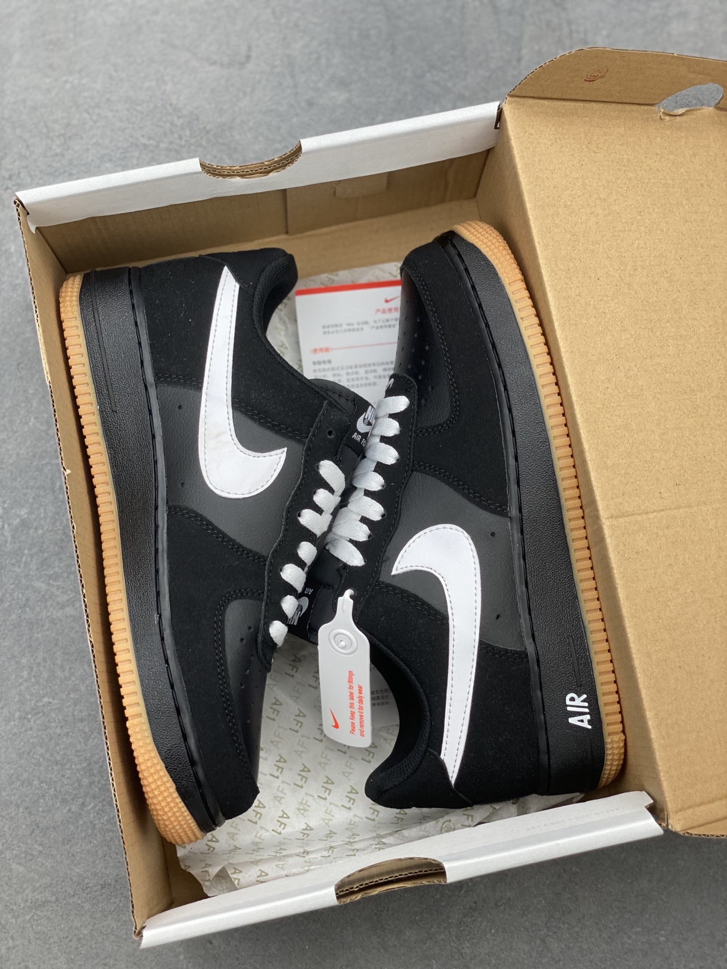 Nike Air Force 1 '07 Low Black/White Casual Shoes IB6388-001 10 i1746386354256 7266 0 8