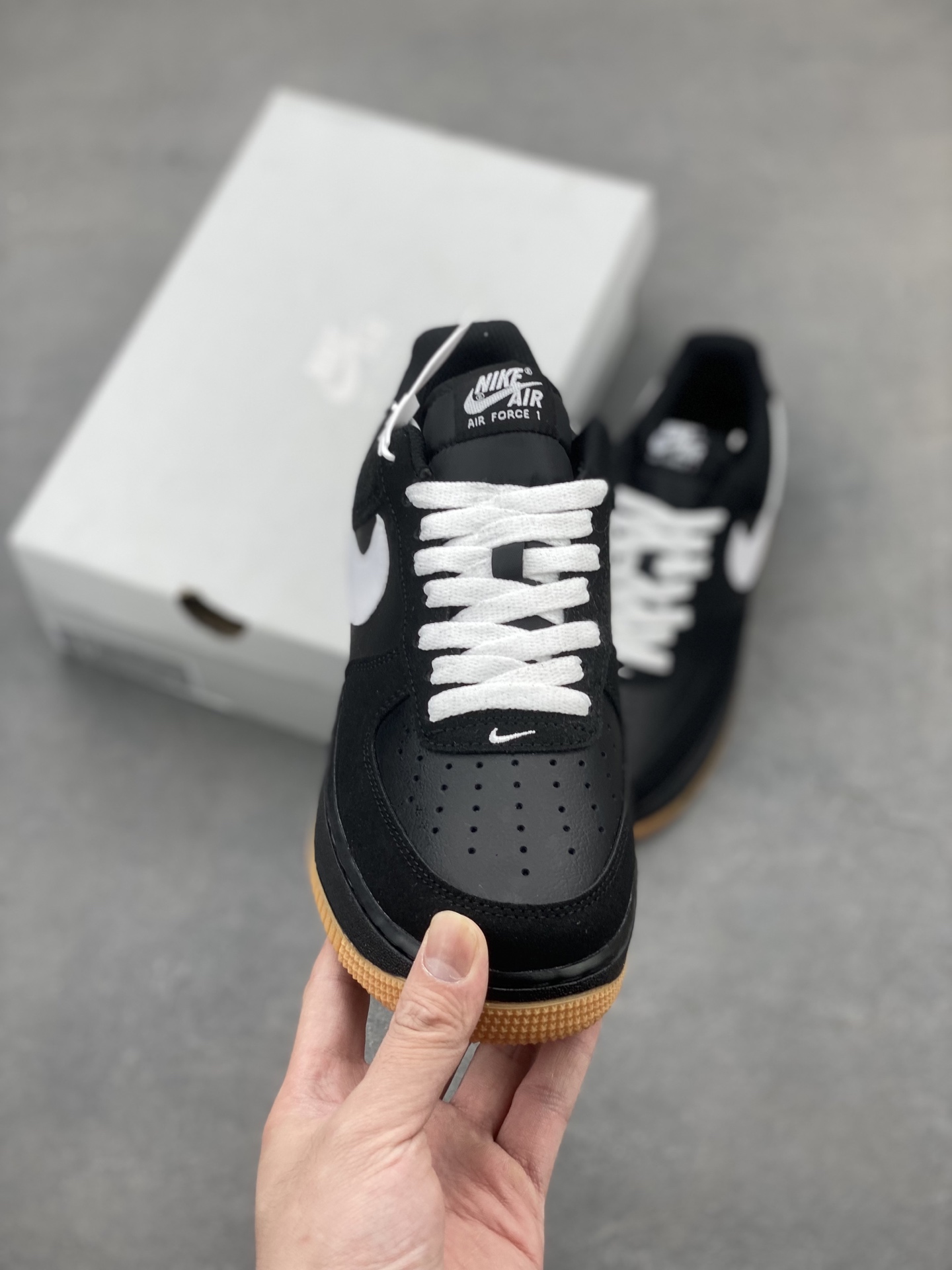 Nike Air Force 1 '07 Low Black/White Casual Shoes IB6388-001 3 i1746386363581 5579 0 1